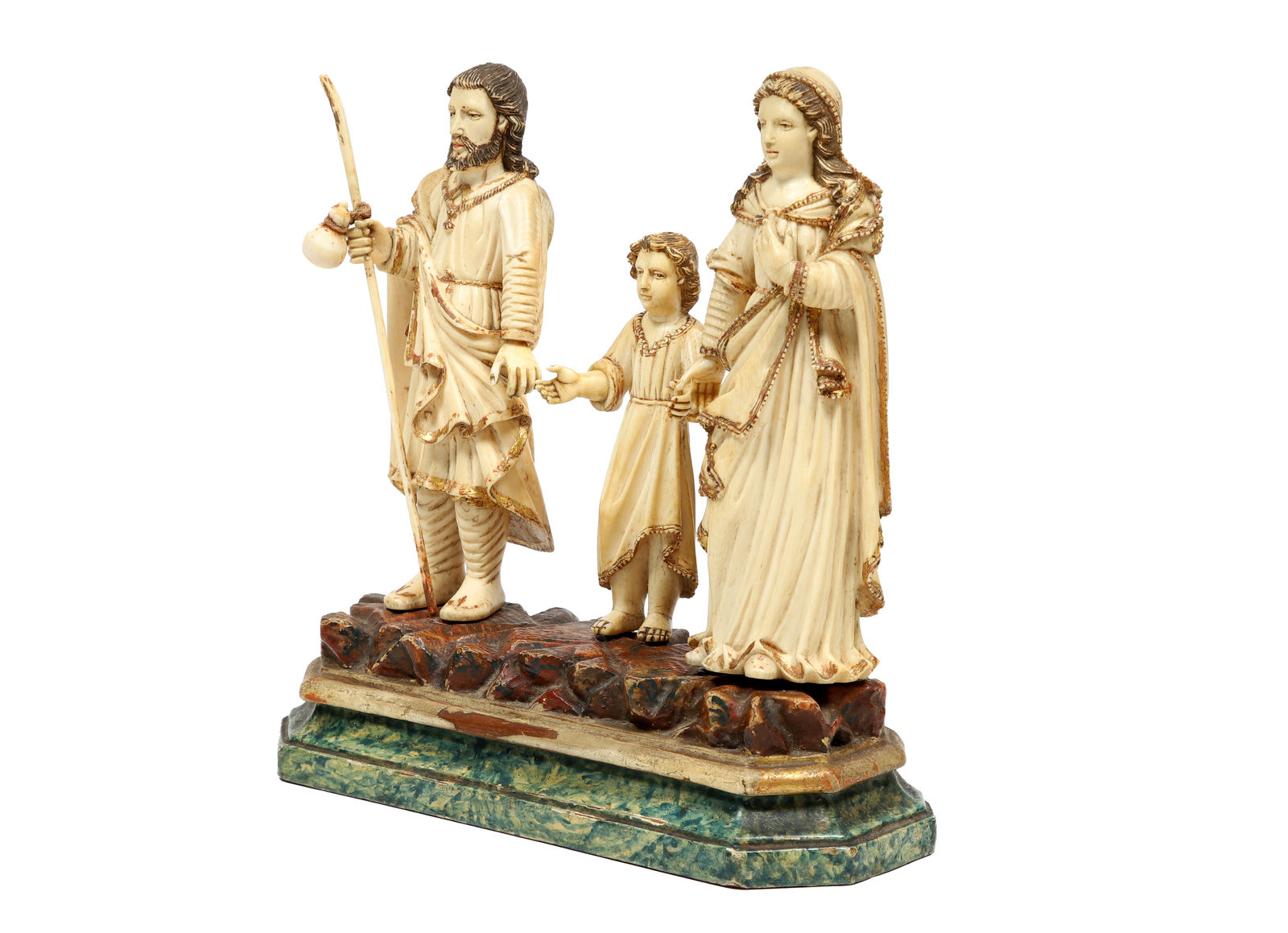 Sagrada Família Caminhante Indo-portuguesa , Índia, séc. XVII/XVIII