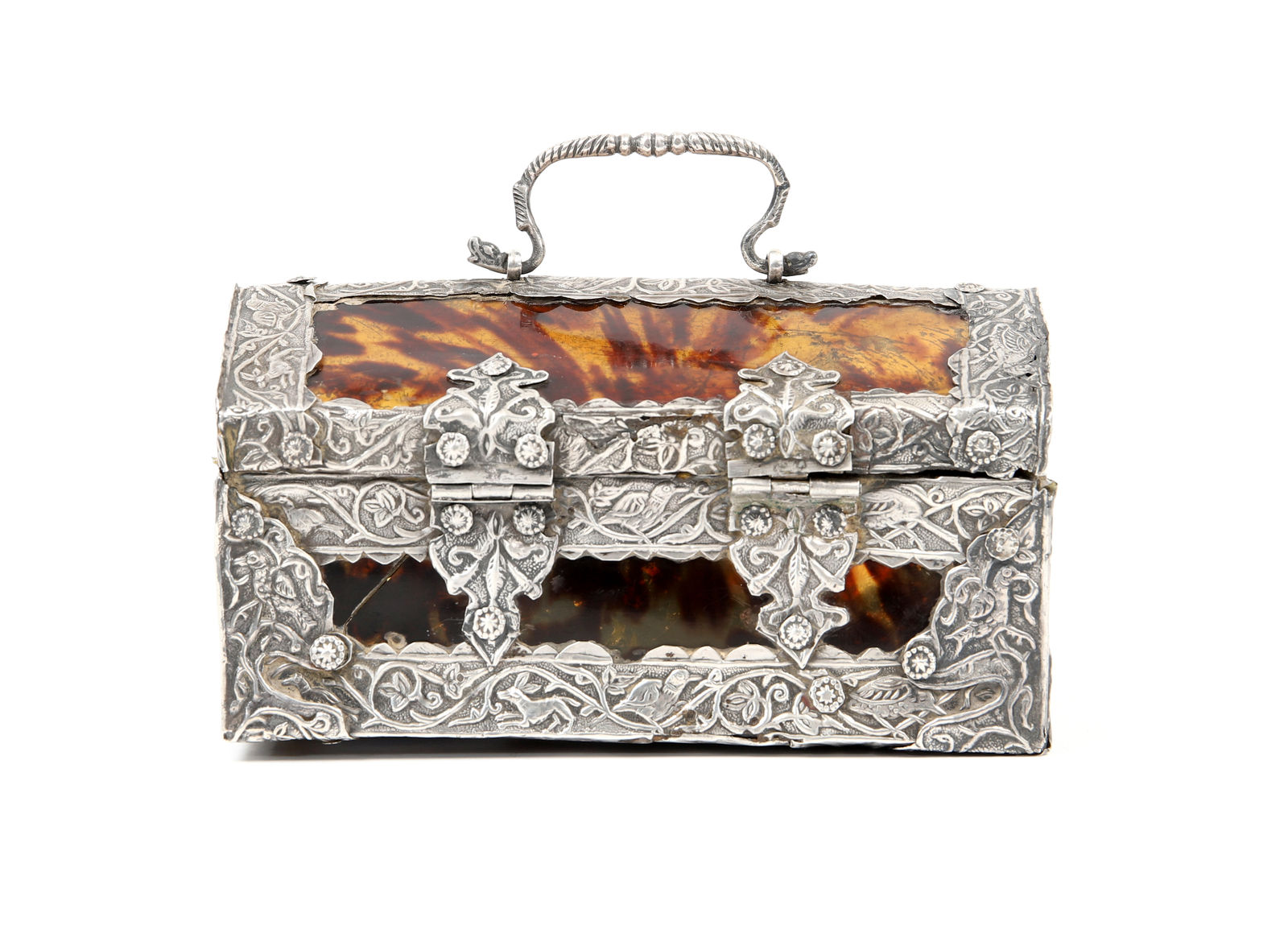 An Indo-Portuguese Gujarati casket, India, Gujarat; 16th century