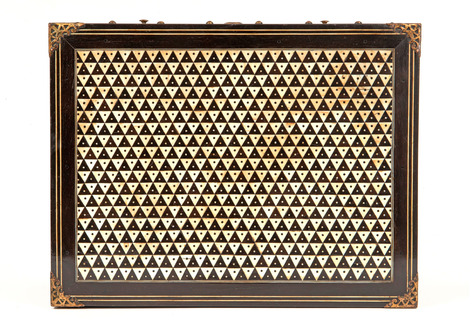 An Indo-Portuguese Thane writing box, India, probably Thane; 1560–1630