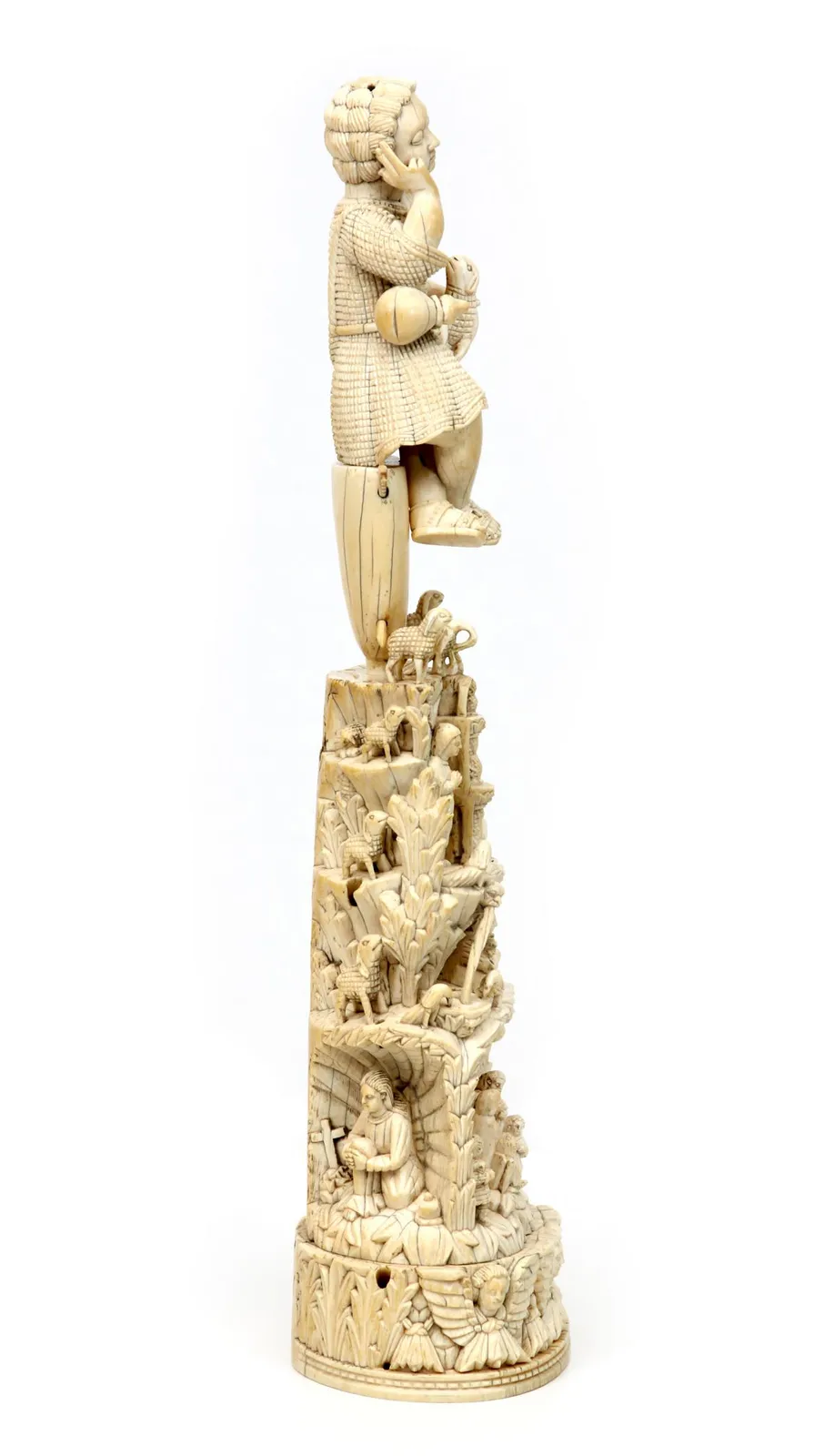 Menino Jesus Bom Pastor, Indo-português, Goa, séc. XVII