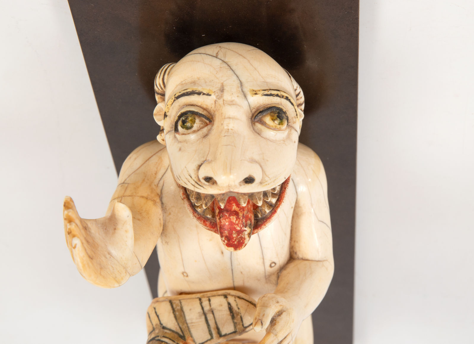 An Indo-Portuguese Archangel Michael slaying the dragon, India, Goa; 17th century