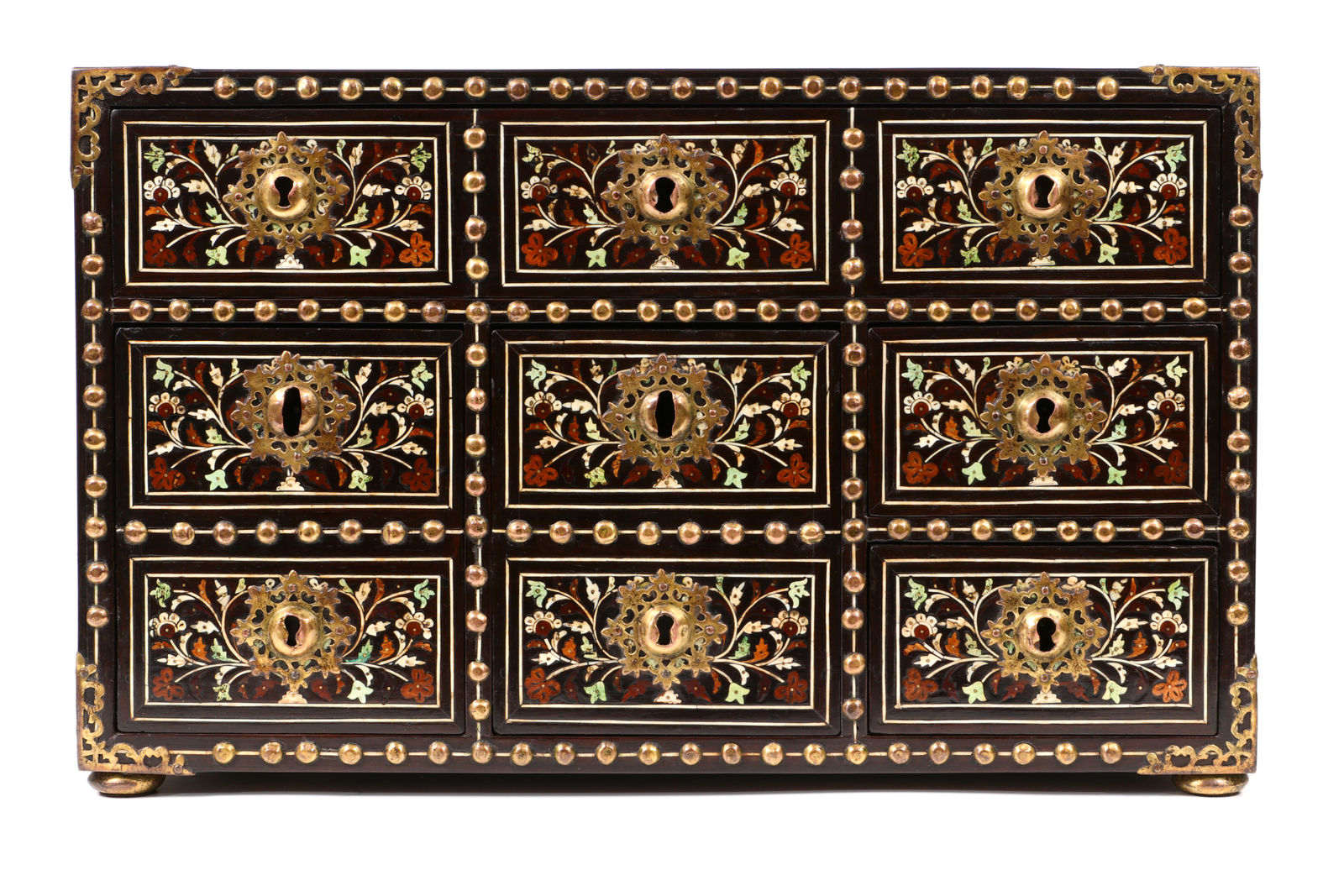 Contador de Mesa Indo-Português, Província do Norte do Estado Português da Índia, provavelmente Taná, Bombaim, Séc. XVI (finais)