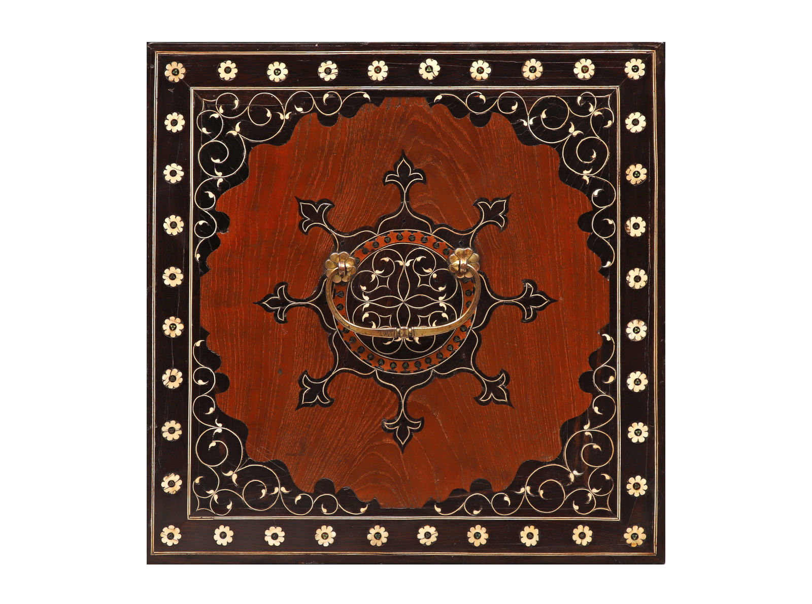 An Indo-Portuguese fall-front Sindh cabinet, Probably Sindh (present-day Pakistan); ca. 1580–1630