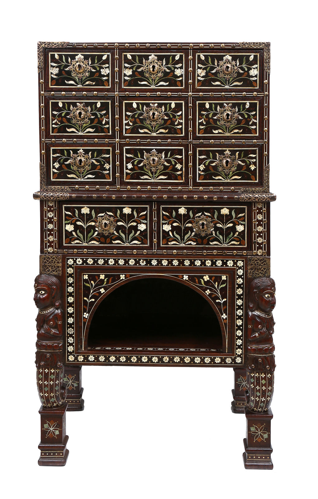 Contador com Trempe, Província do Norte do Estado Português da Índia (Taná), finais séc. XVI