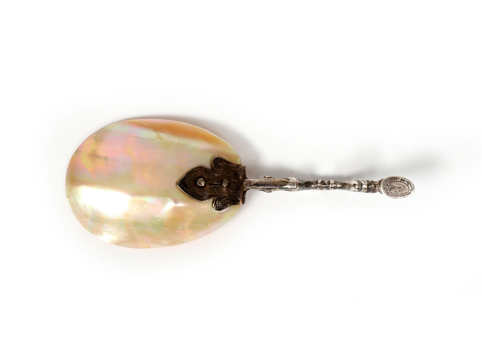 An Indo-Portuguese Gujarati spoon, Indo-Portuguese, Gujarat; 1620–1640