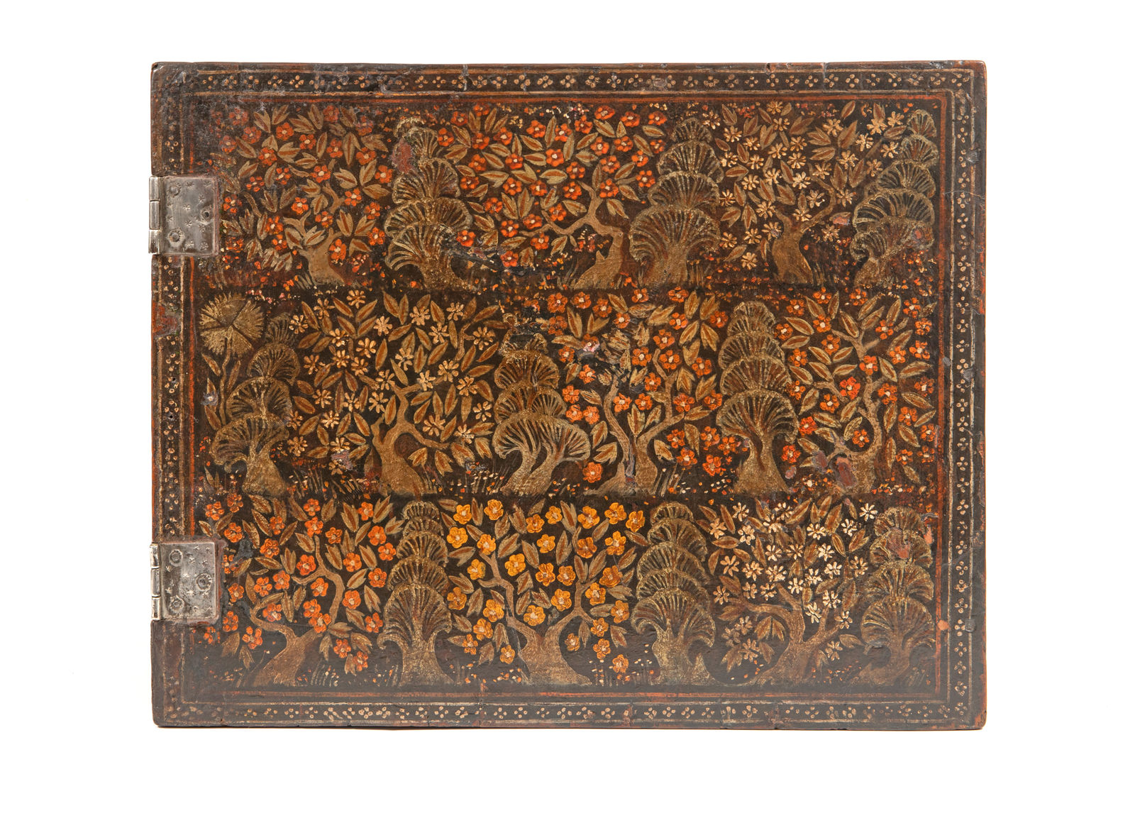 An Indo-Portuguese Chaul painted ventó, India, probably Chaul, early 17th century