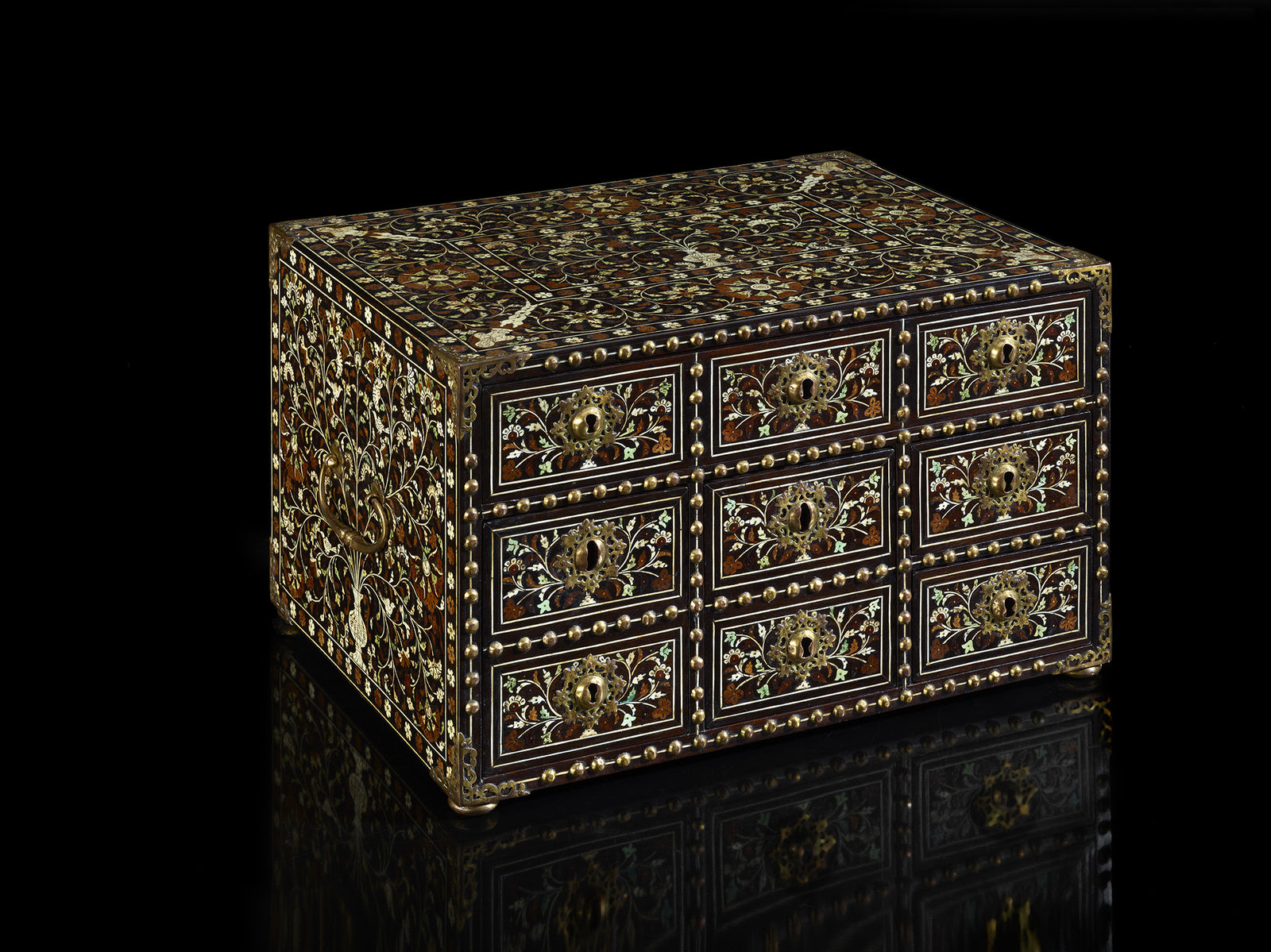 Contador de Mesa Indo-Português, Província do Norte do Estado Português da Índia, provavelmente Taná, Bombaim, Séc. XVI (finais)