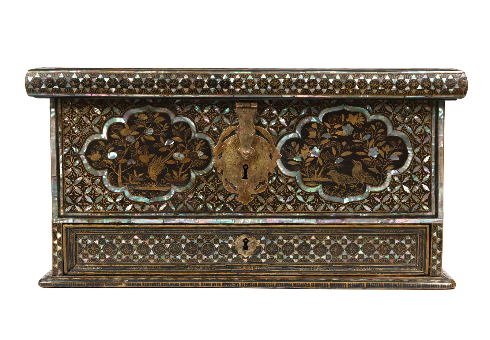 A Nipo-Portuguese Namban writing box, Japan; Momoyama period (1573–1615)