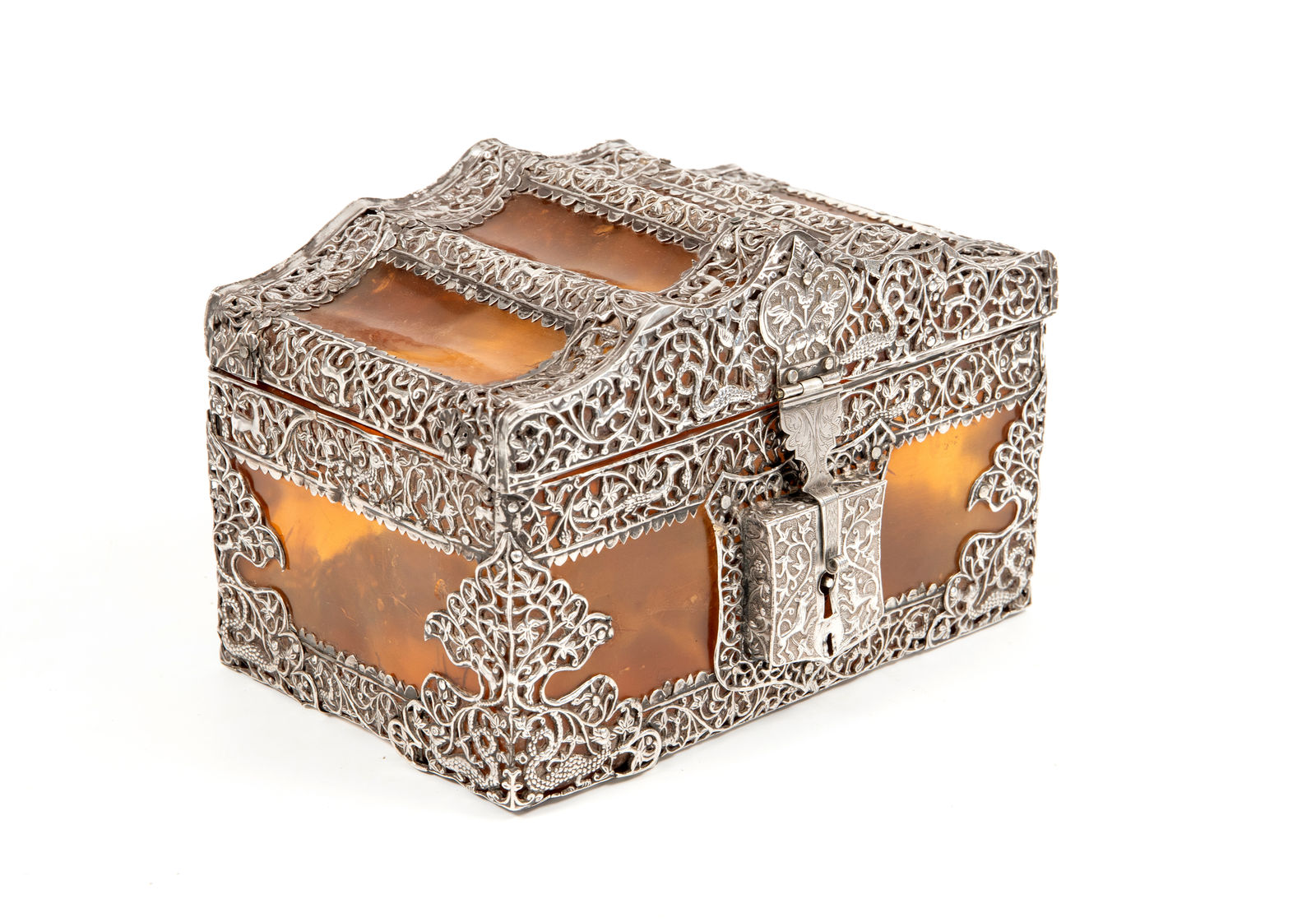 An Indo-Portuguese Gujarati casket, India, Gujarat; 2nd half of the 16th century