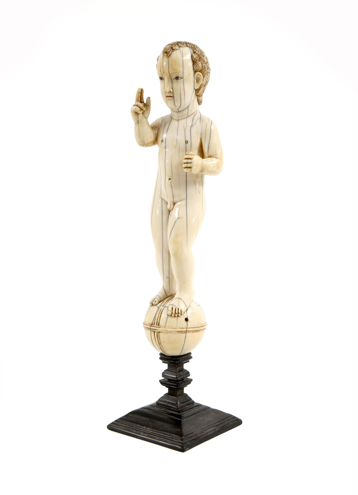 Menino Jesus Salvador do Mundo , Ceilão (atual Sri Lanka) ; séc. XVII