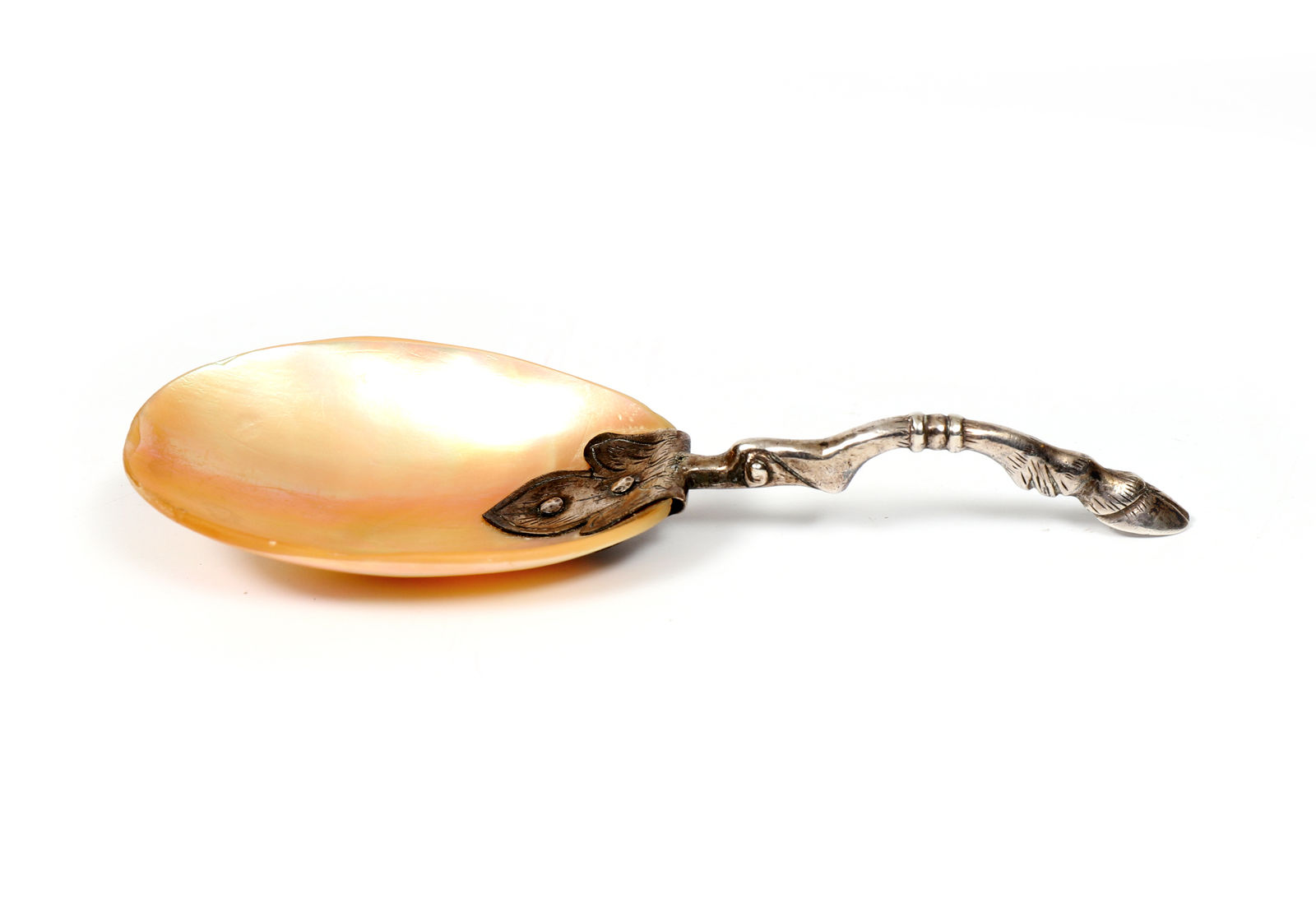 An Indo-Portuguese Gujarati spoon, Indo-Portuguese, Gujarat; 1620–1640