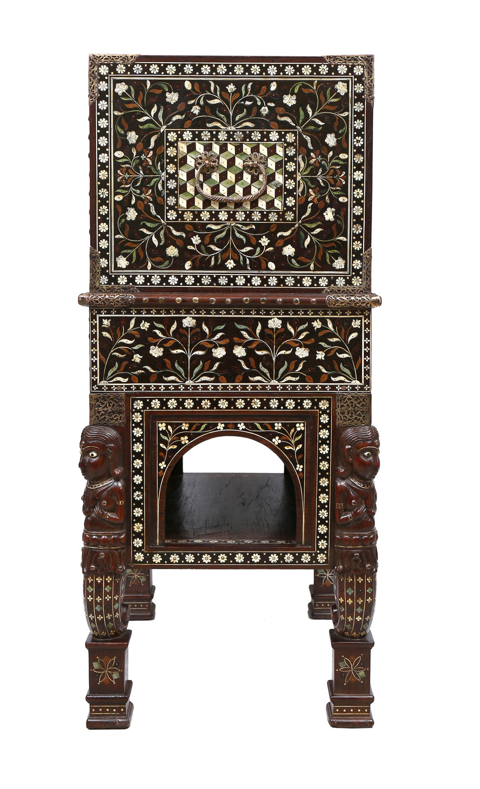 Contador com Trempe, Província do Norte do Estado Português da Índia (Taná), finais séc. XVI