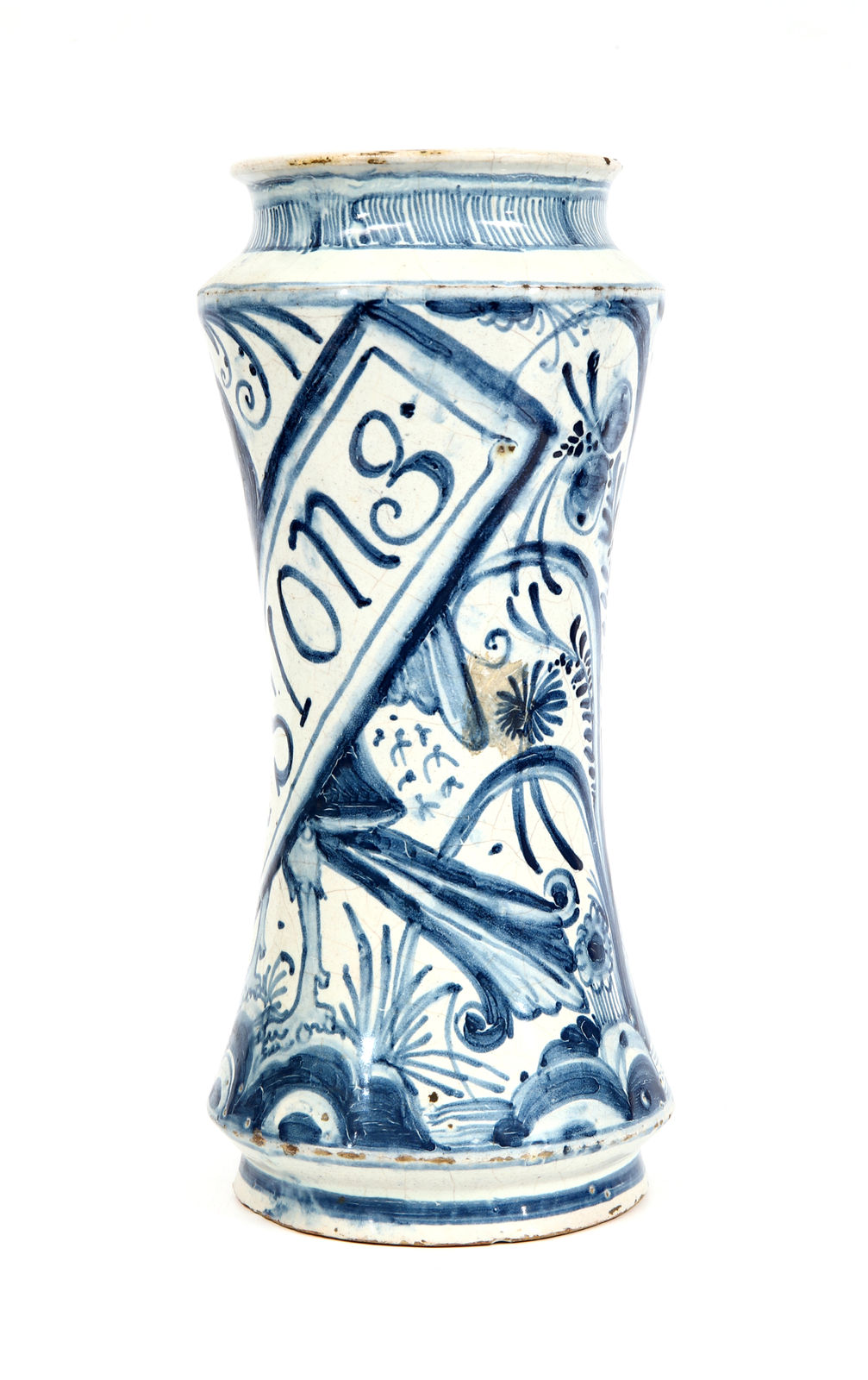 Par de Canudos de Farmácia de Grandes Dimensões pra Pimenta Indiana e Aristolochia, Lisboa, 1620-1640