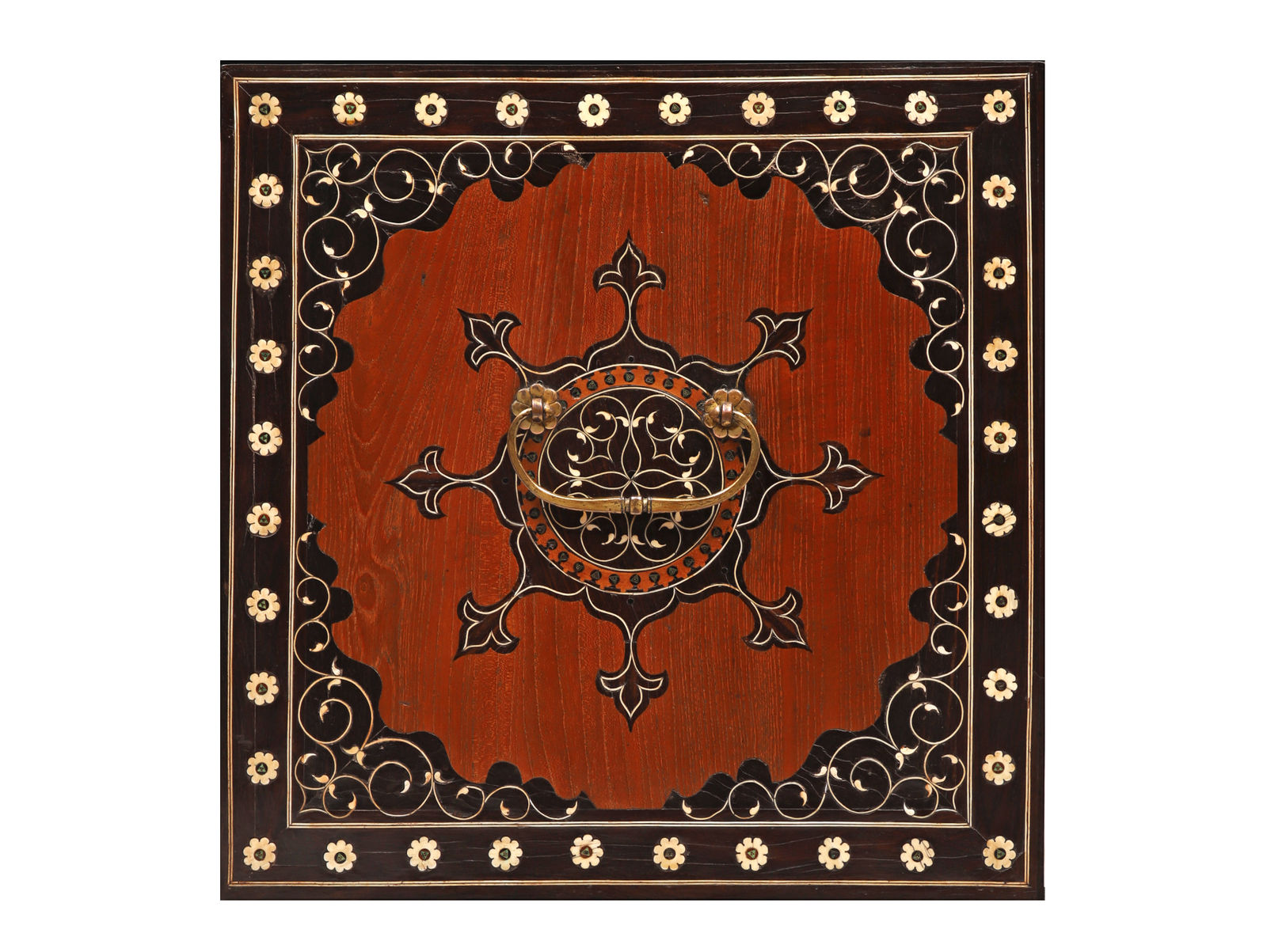 An Indo-Portuguese fall-front Sindh cabinet, Probably Sindh (present-day Pakistan); ca. 1580–1630