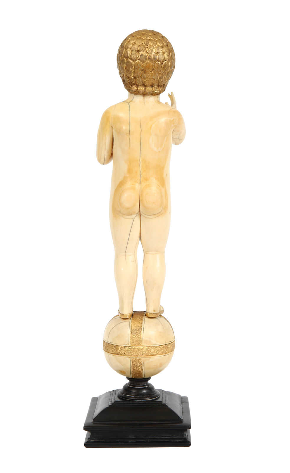 A Sinhalese Portuguese Child Jesus Salvator Mundi, Ceylon (present-day Sri-Lanka); early 17th century