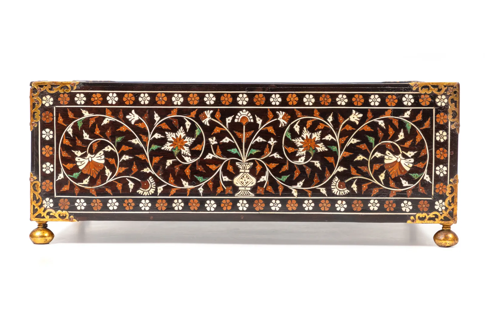 Caixa escritório Indo-portuguesa, Índia Portuguesa, Taná (?); ca. 1550-1600