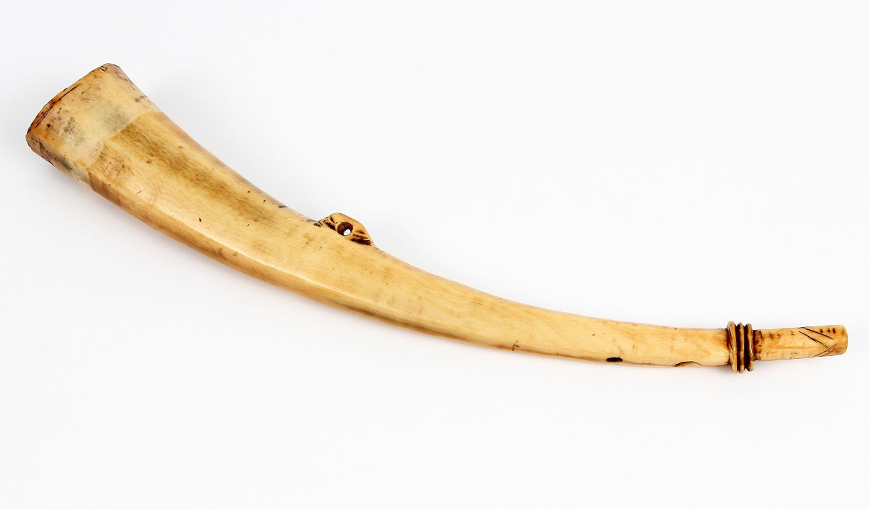 Olifante ou Trompa de Caça, África ocidental, Benim (?), séc. XVII/XVIII