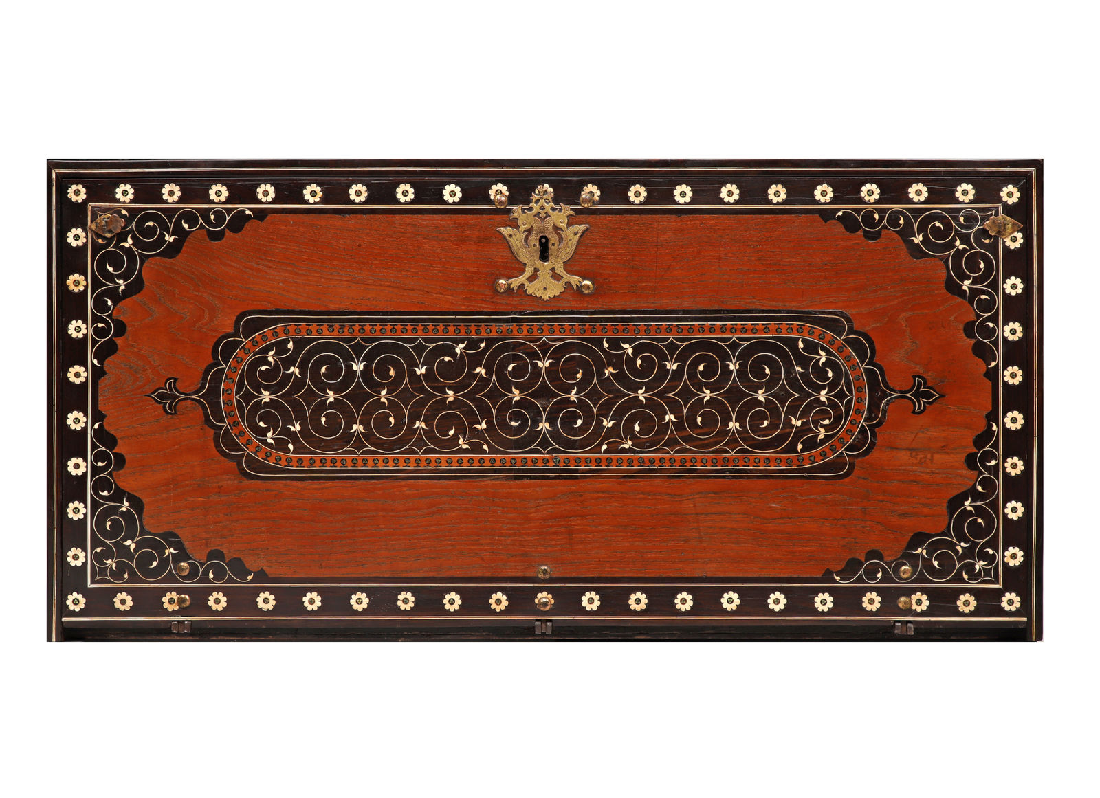 An Indo-Portuguese fall-front Sindh cabinet, Probably Sindh (present-day Pakistan); ca. 1580–1630