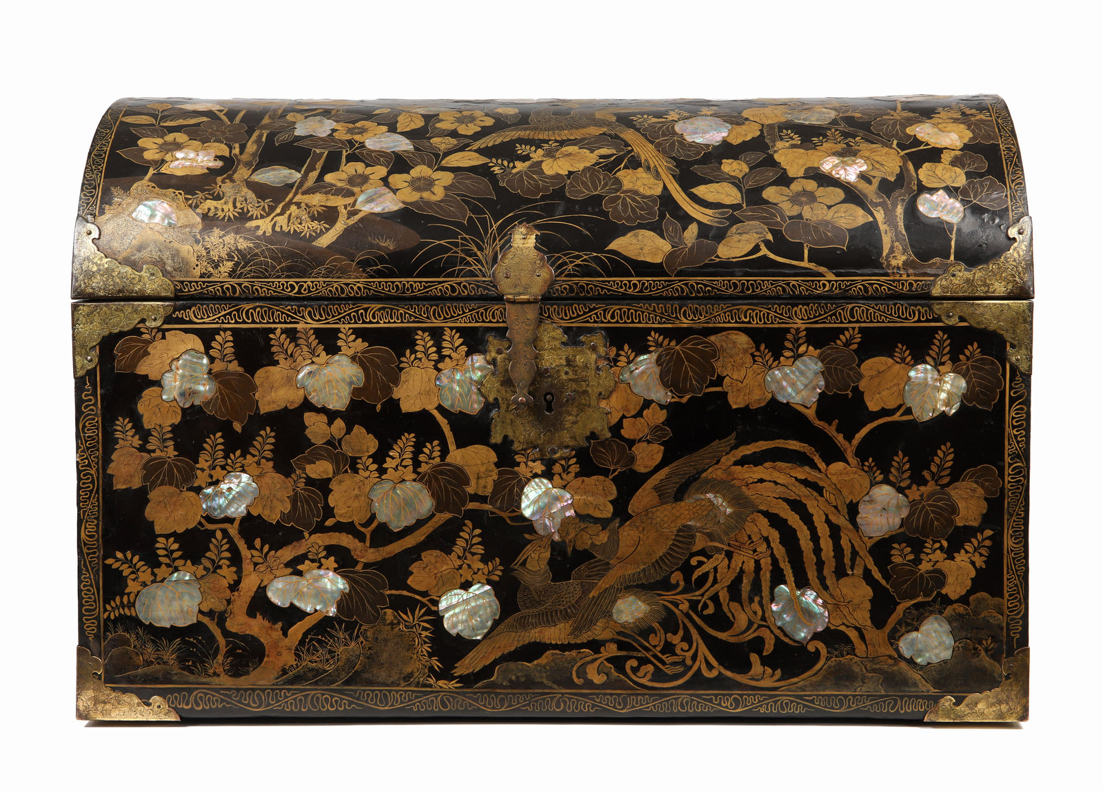 Baú Namban, Japão, períodos Momoyama a Edo, c. 150-1620