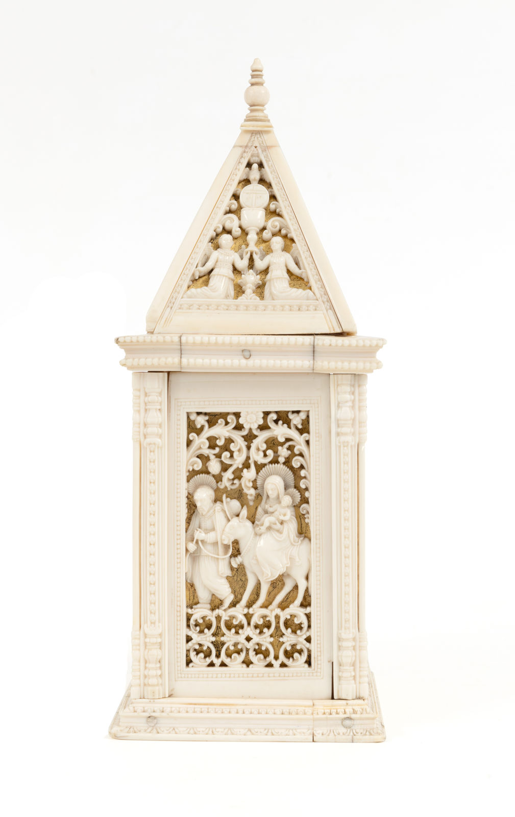 A Sinhalese Portuguese tabernacle masterpiece, Ceylon (present-day Sri-Lanka), possibly Colombo; 1590–1630