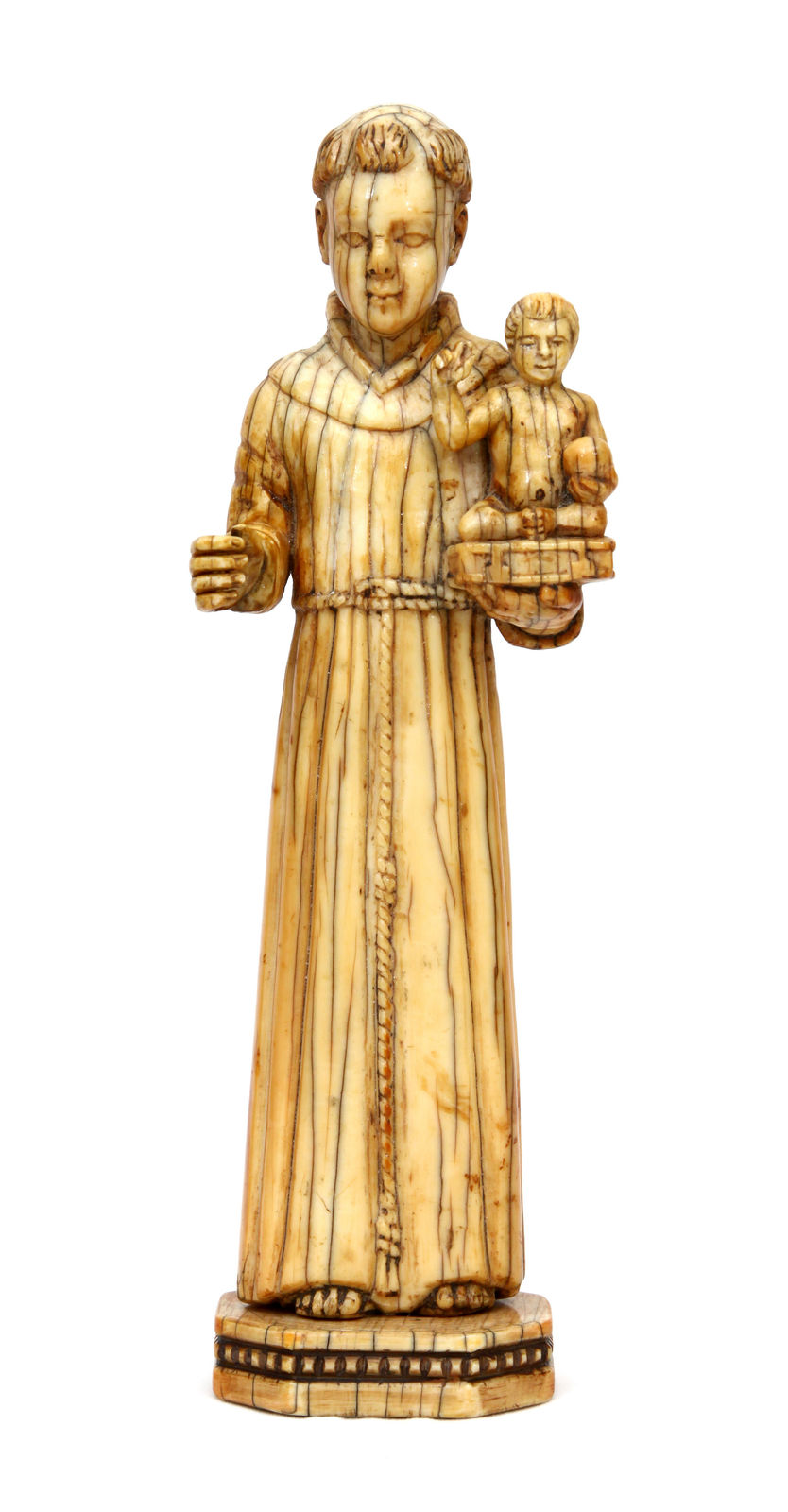 Santo António com o Menino, Ceilão, séc. XVII