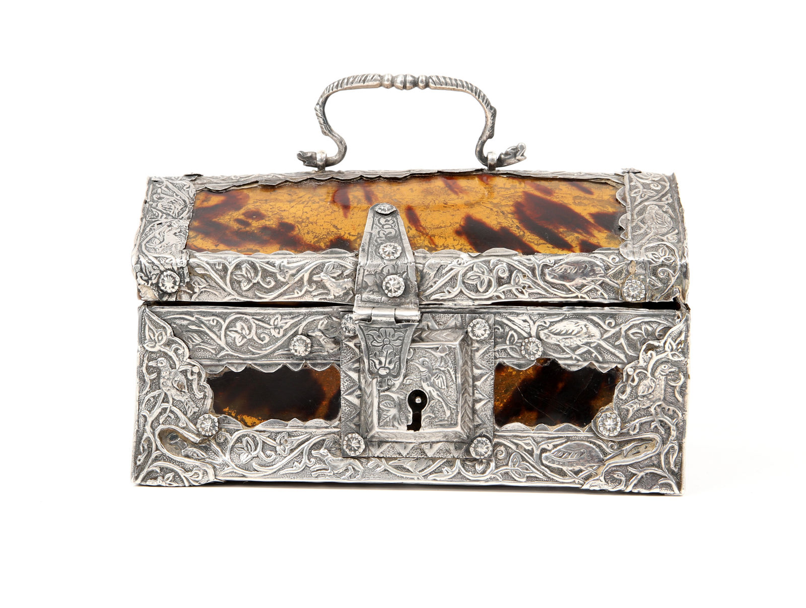 An Indo-Portuguese Gujarati casket, India, Gujarat; 16th century