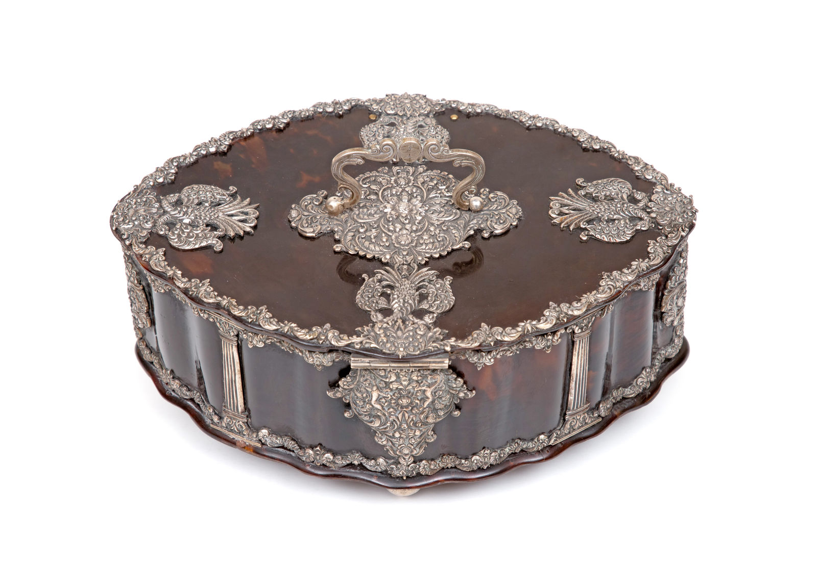 A Ceylonese betel or jewellery box, Ceylon (present-day Sri Lanka); ca. 1796–1800