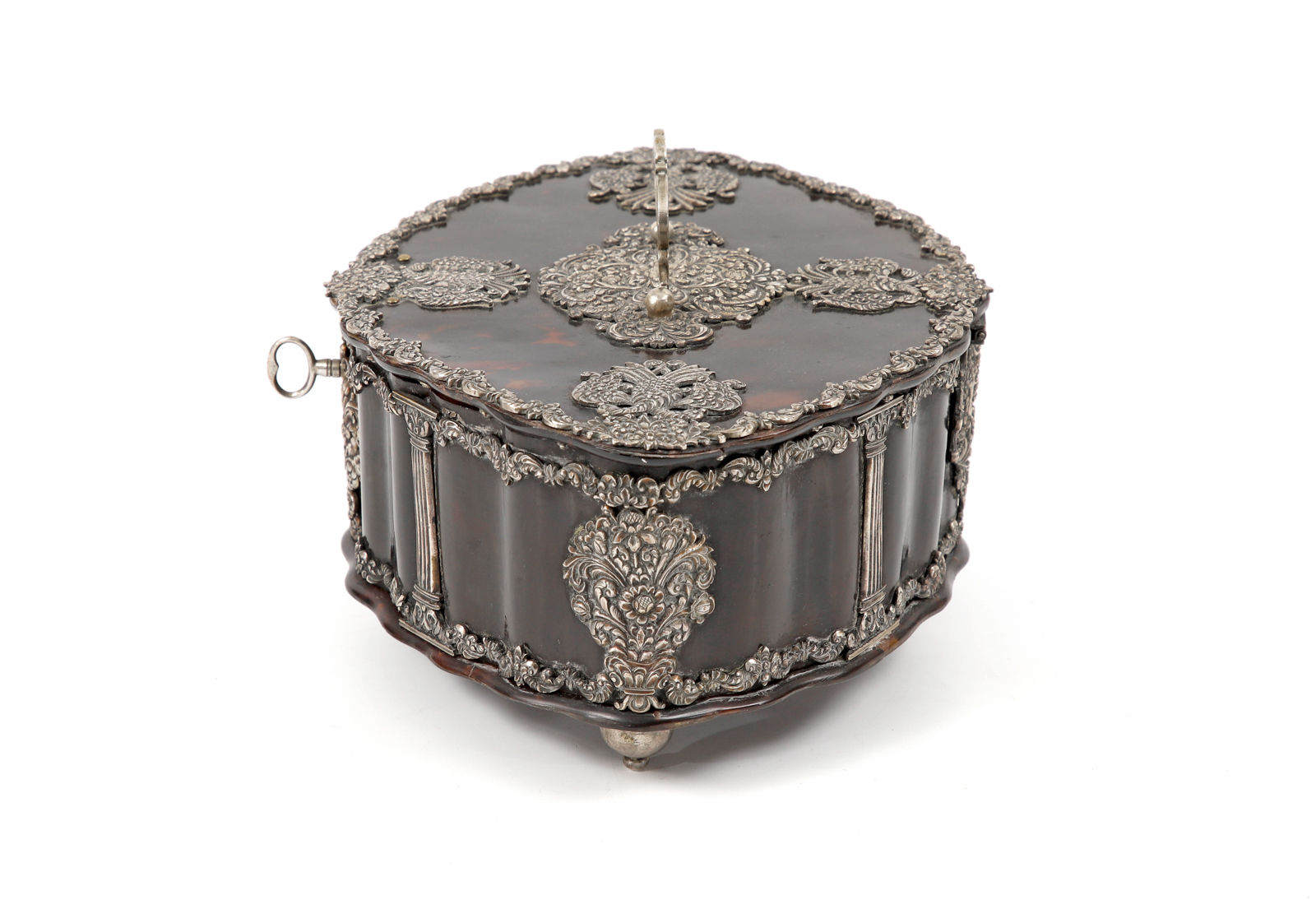 A Ceylonese betel or jewellery box, Ceylon (present-day Sri Lanka); ca. 1796–1800