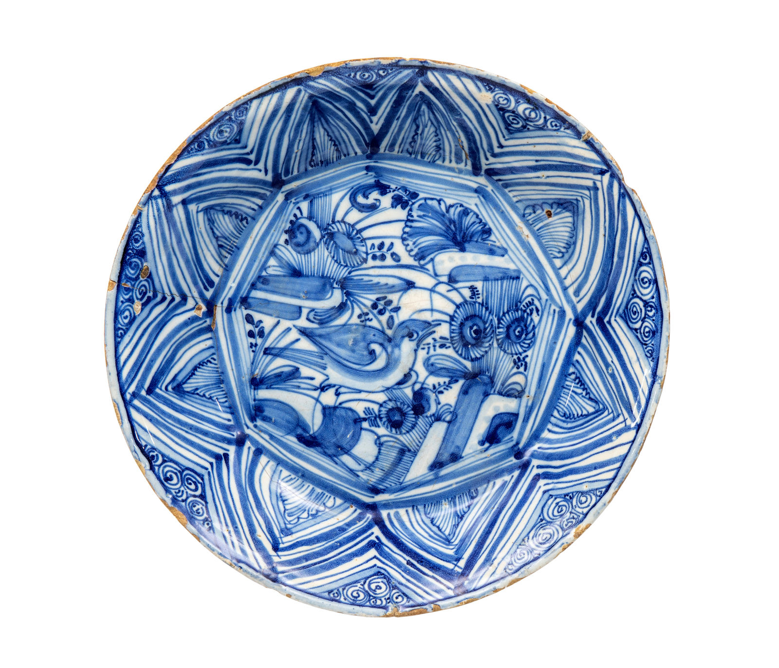 Bacia "Desenho Geométrico" , Lisboa, 1610-1620