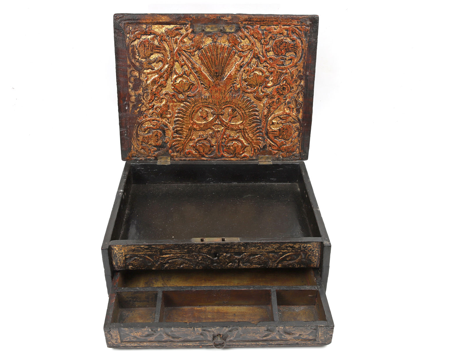 Duarte de Menezes writing chest, Kingdom of Pegu (Burma, present-day Myanmar); ca. 1550–1588