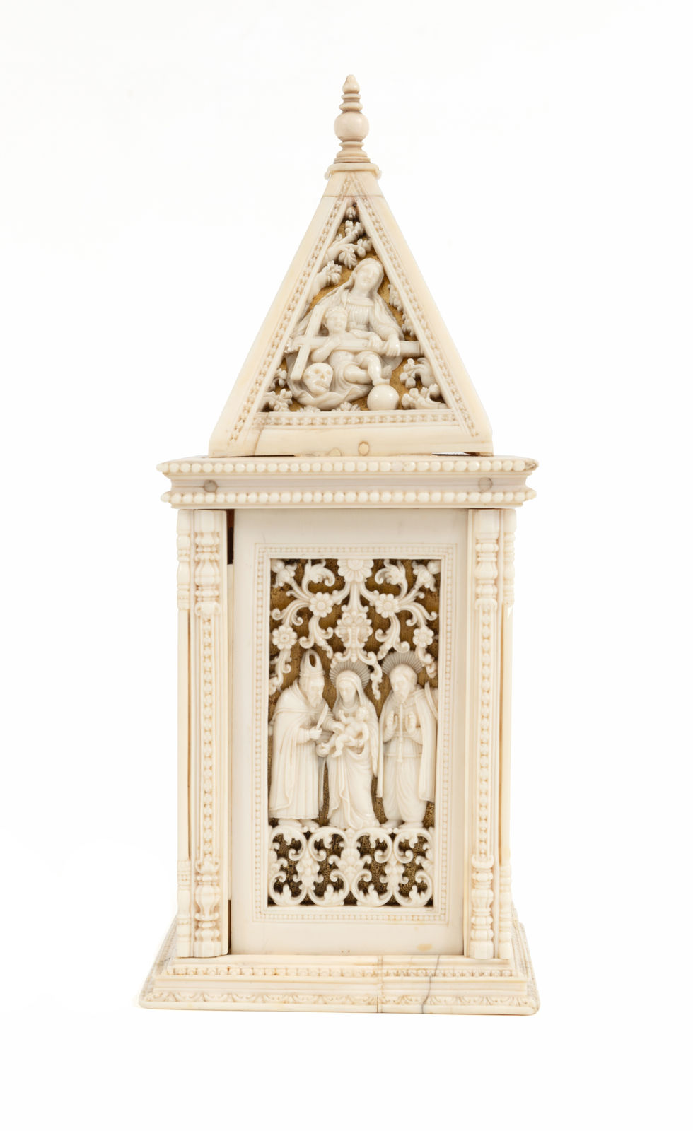 A Sinhalese Portuguese tabernacle masterpiece, Ceylon (present-day Sri-Lanka), possibly Colombo; 1590–1630