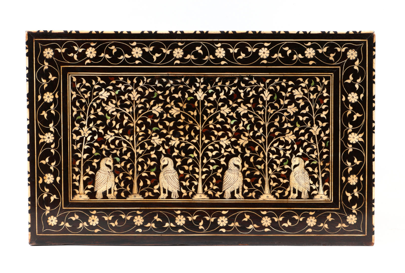 Gujarati fall-front writing cabinet, India, Gujarat; late 16th century