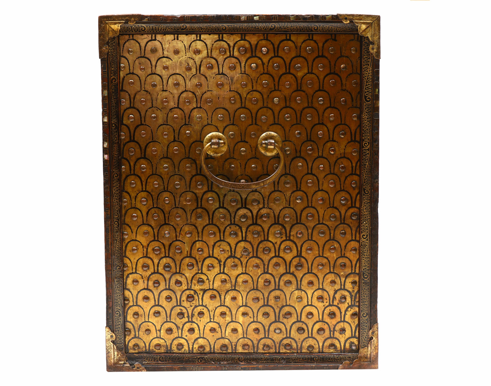 Contador "Escamas de Peixe" Namban, Japão, período Momoyama (1573-1603)