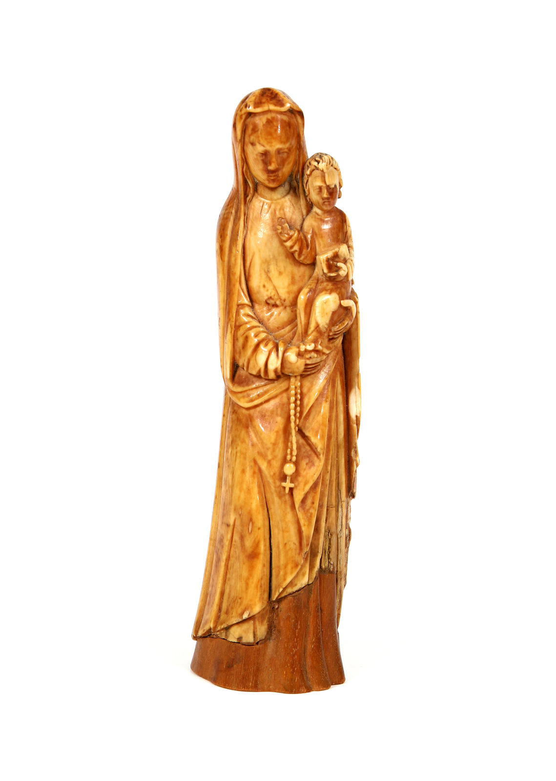 Nossa Senhora com o Menino Sino-portuguesa, China, séc. XVII