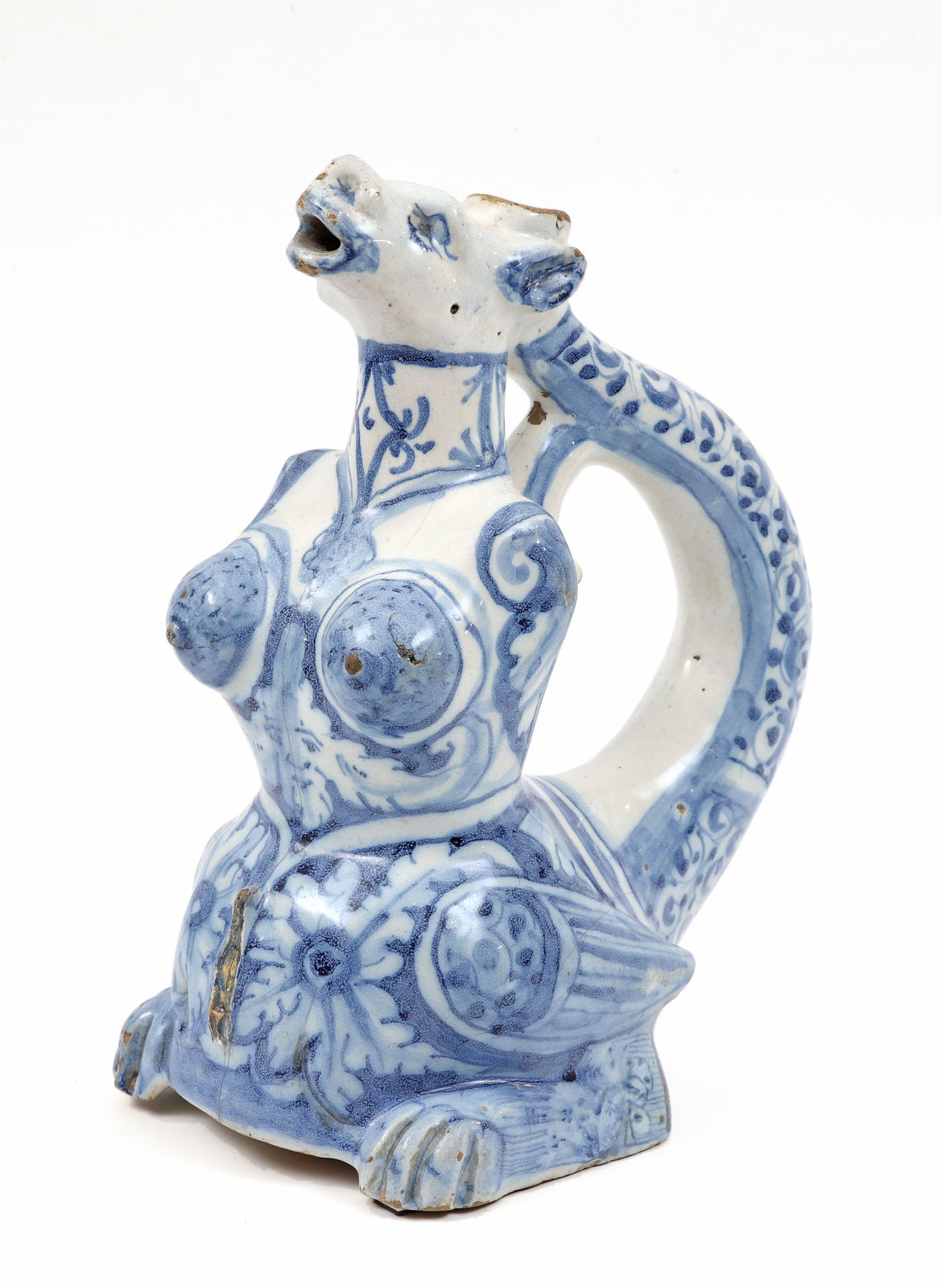 A Dog Headed Chimera Aquamanile, Lisbon, 1620–1640