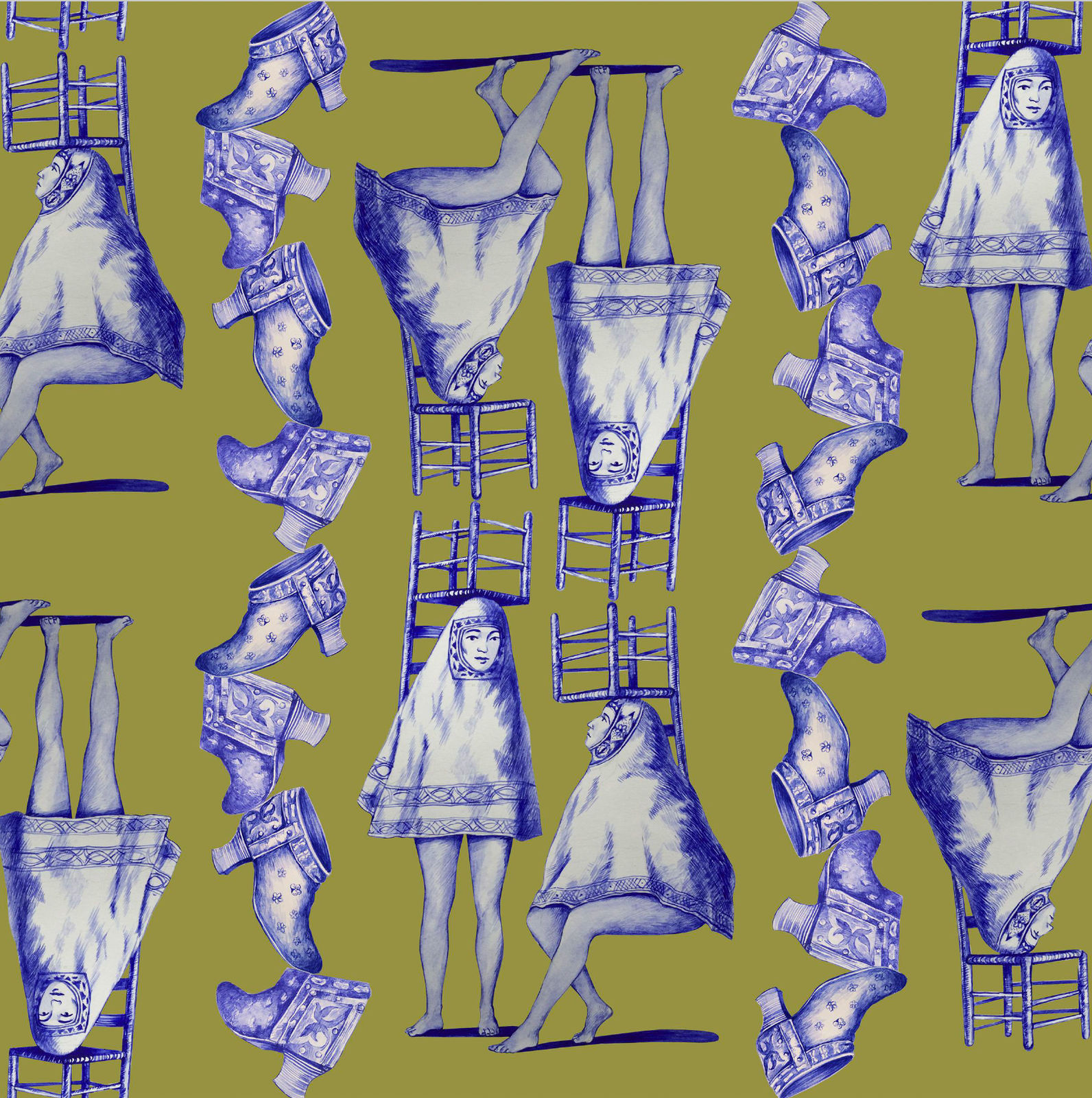 Saule Dyussenbina (Kazakhstan), Objective Ornament II, 2017