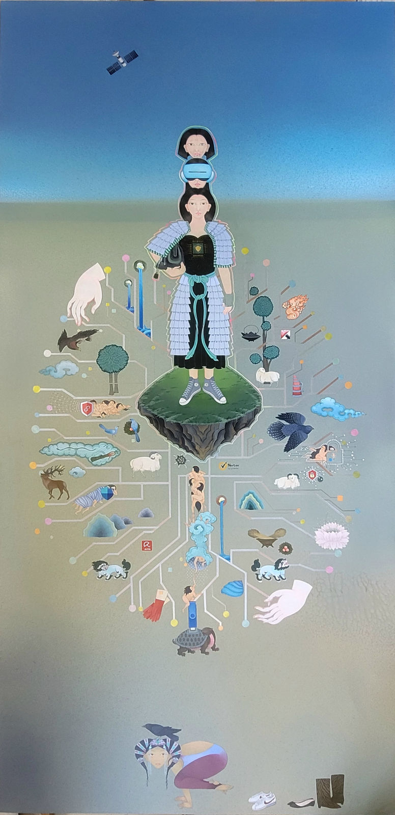 Uuriintuya Dagvasambuu (Mongolia), Symbiotic Circuit , 2025