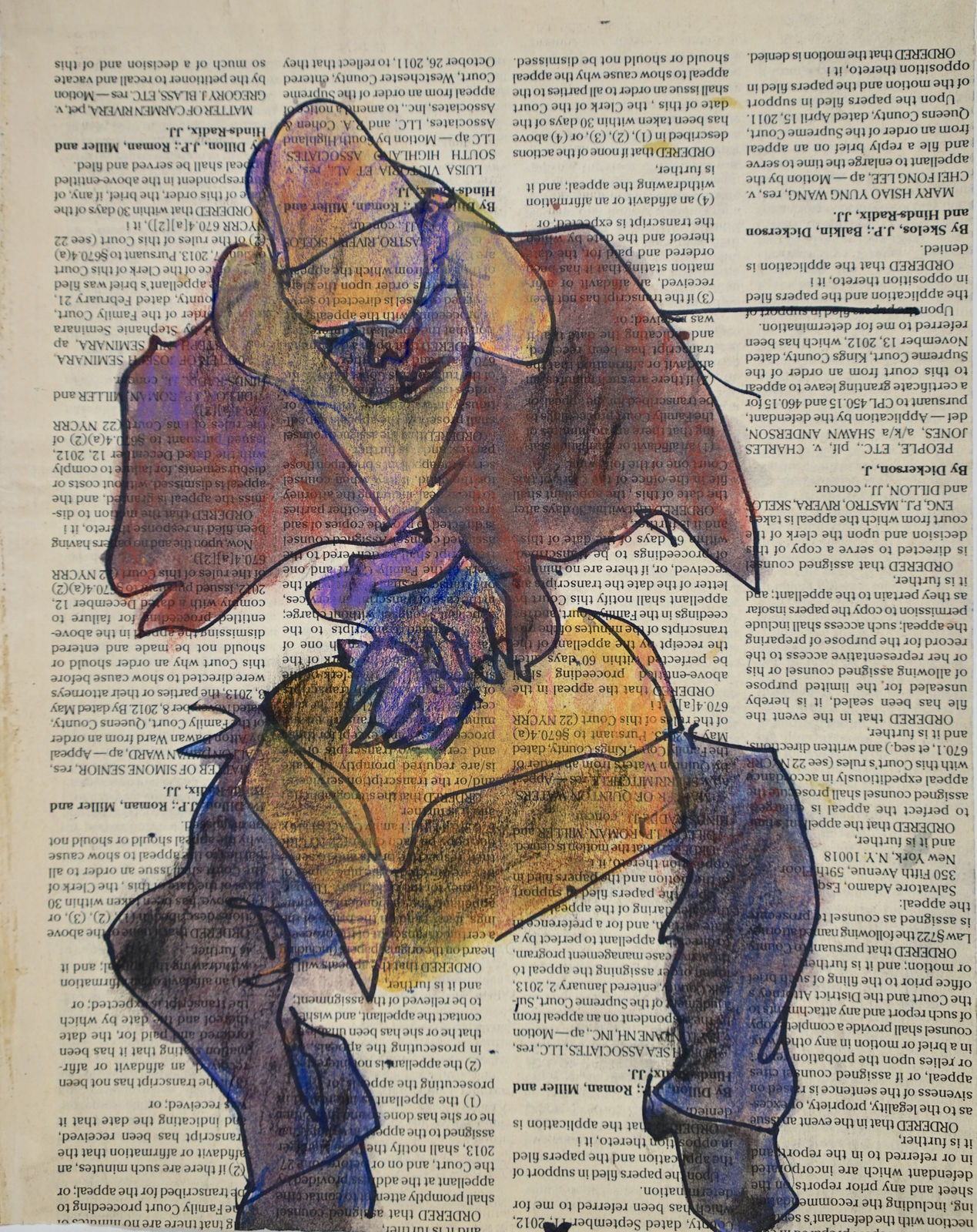 Hank Virgona, Subway: A Hard Day [NY Law Journal]