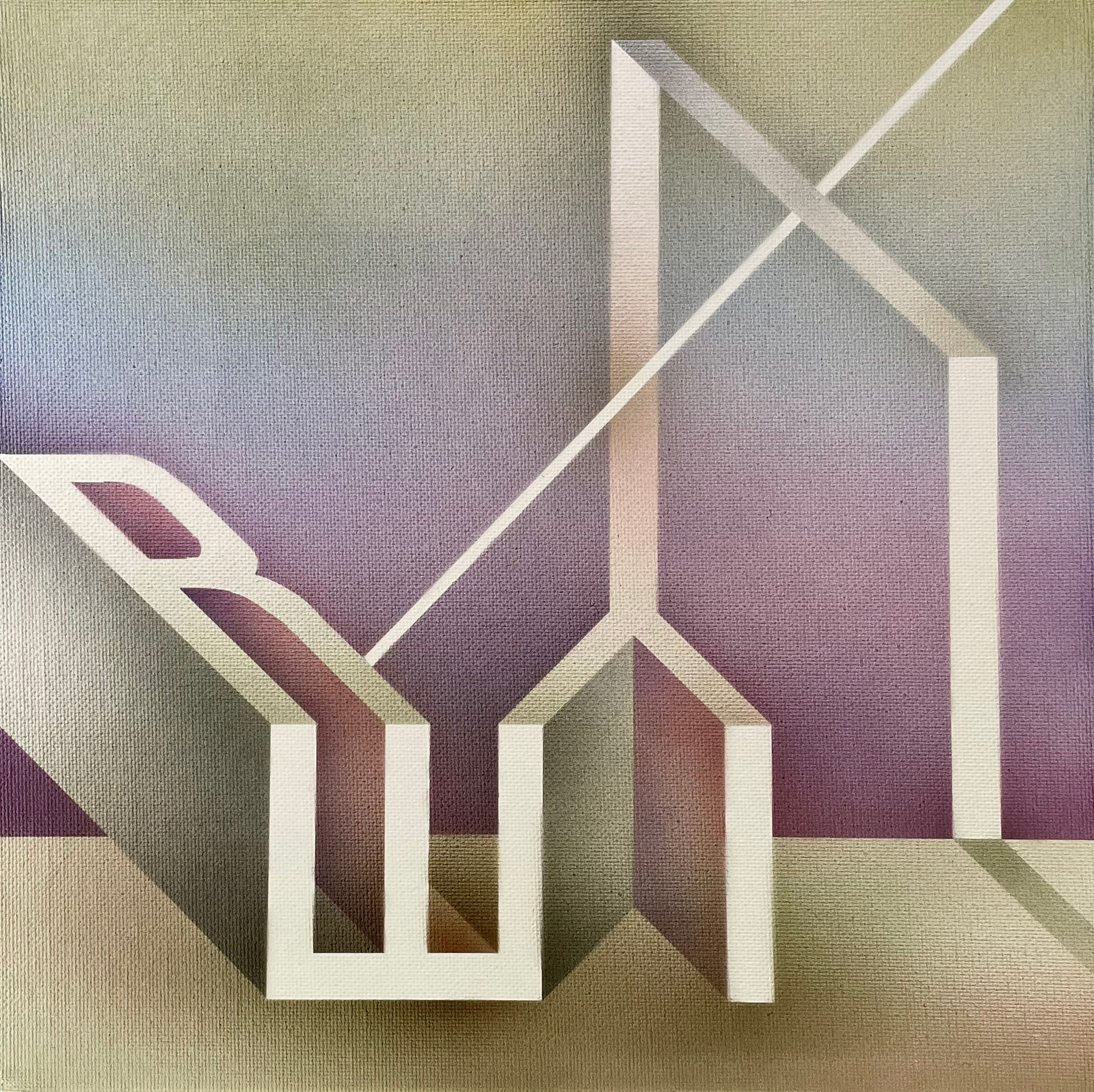 Eddie Ruscha, Layer, 2019