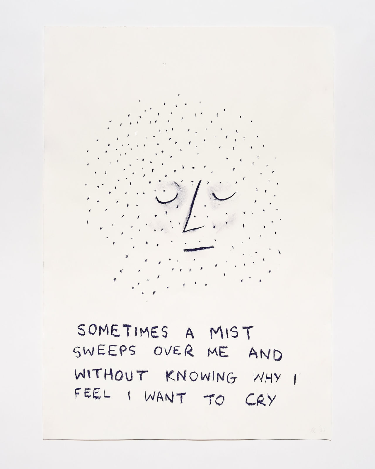 Orfeo Tagiuri, Sometimes a mist sweeps over me and without knowing why I feel I want to cry, 2025