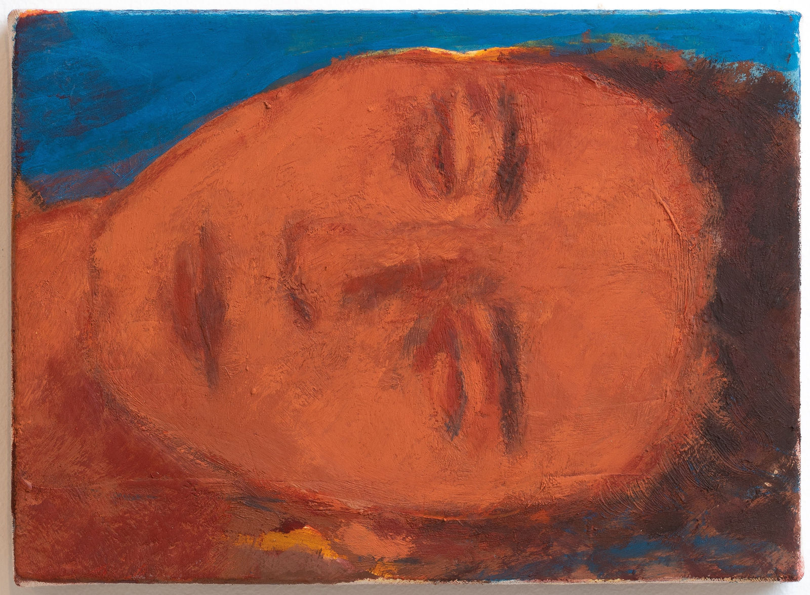 Christine Safa, Etude d’autoportrait au Marais, 2022