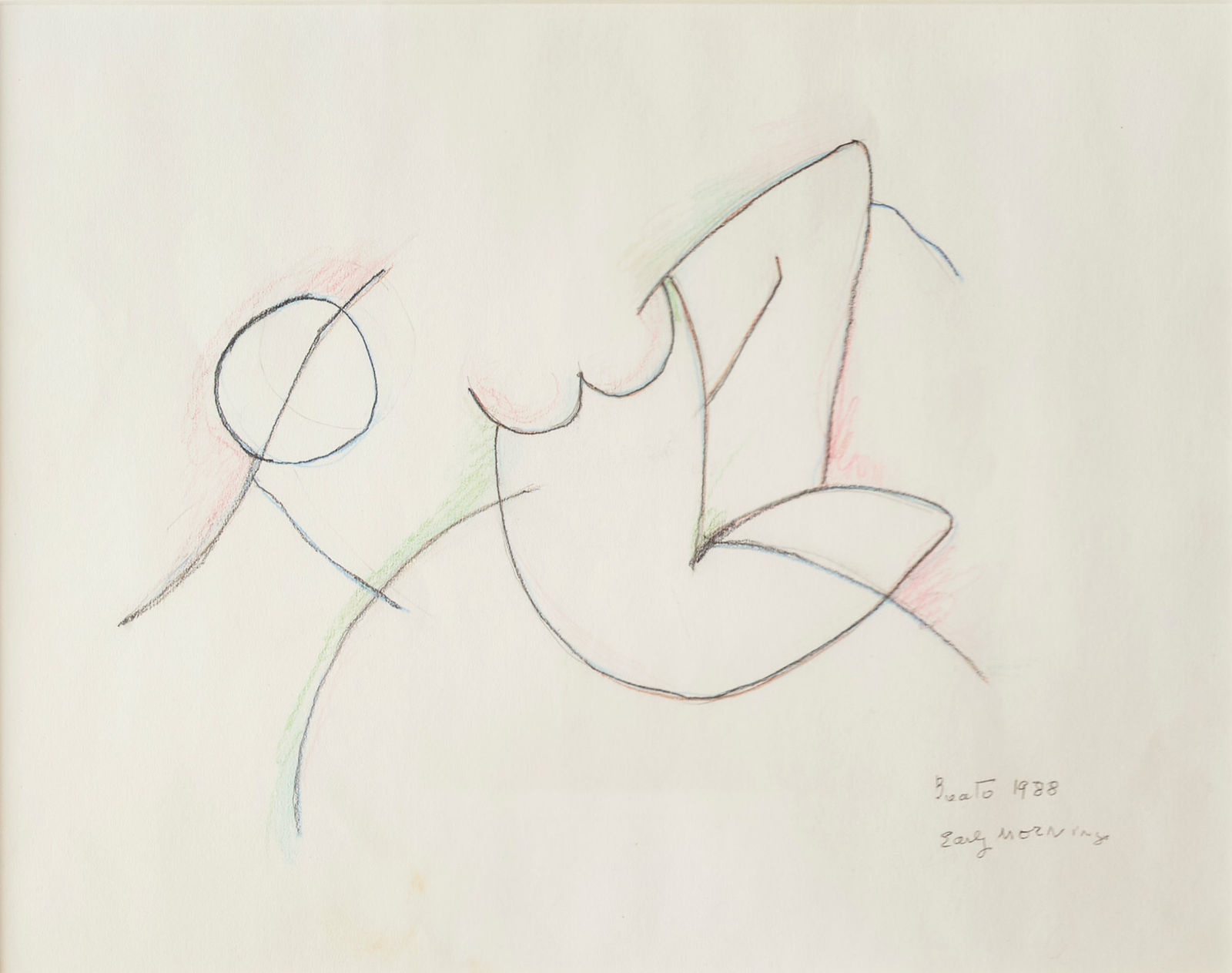 Beatrice Wood, Early Morning, 1988