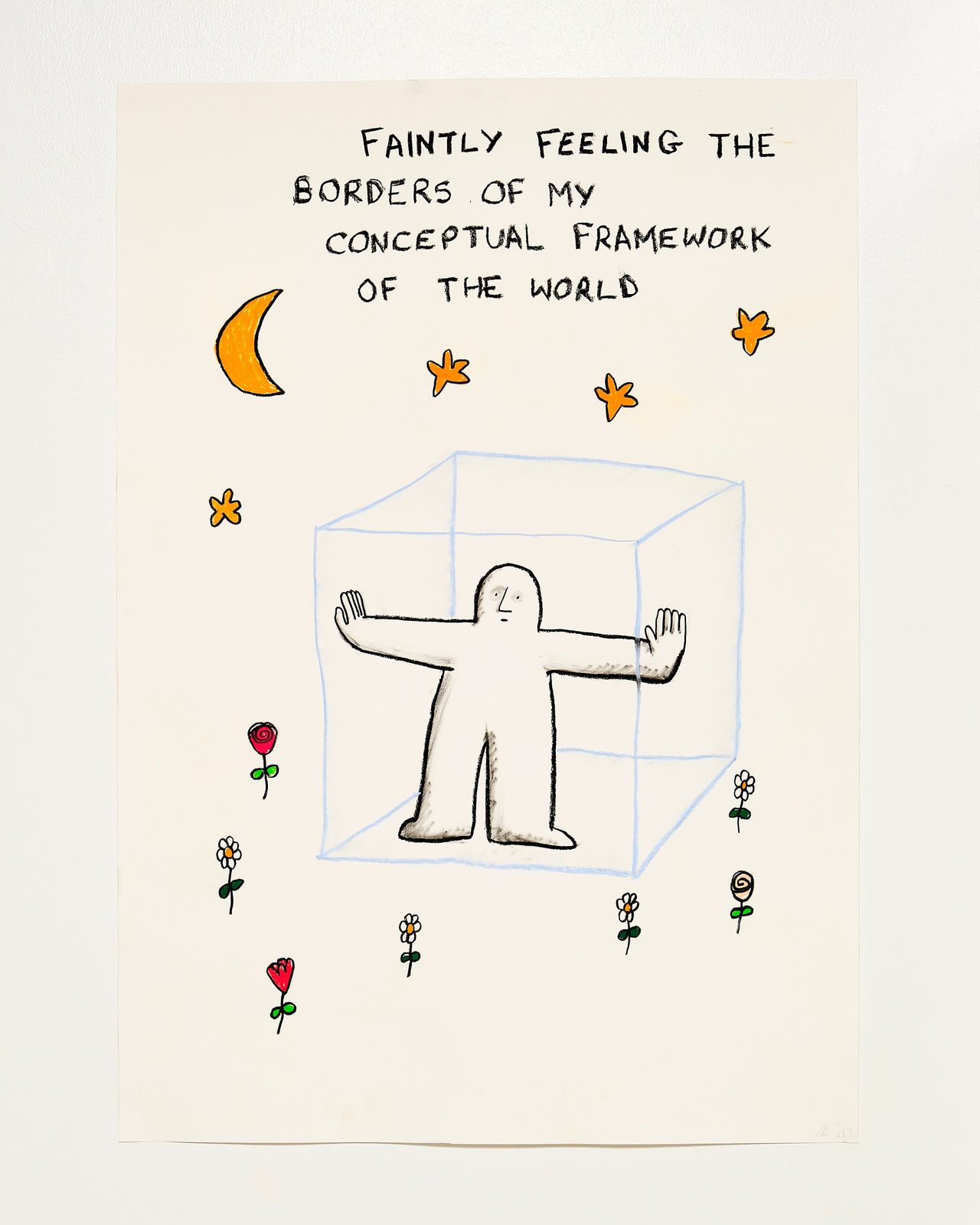 Orfeo Tagiuri, Faintly feeling the borders of my conceptual framework of the world, 2025