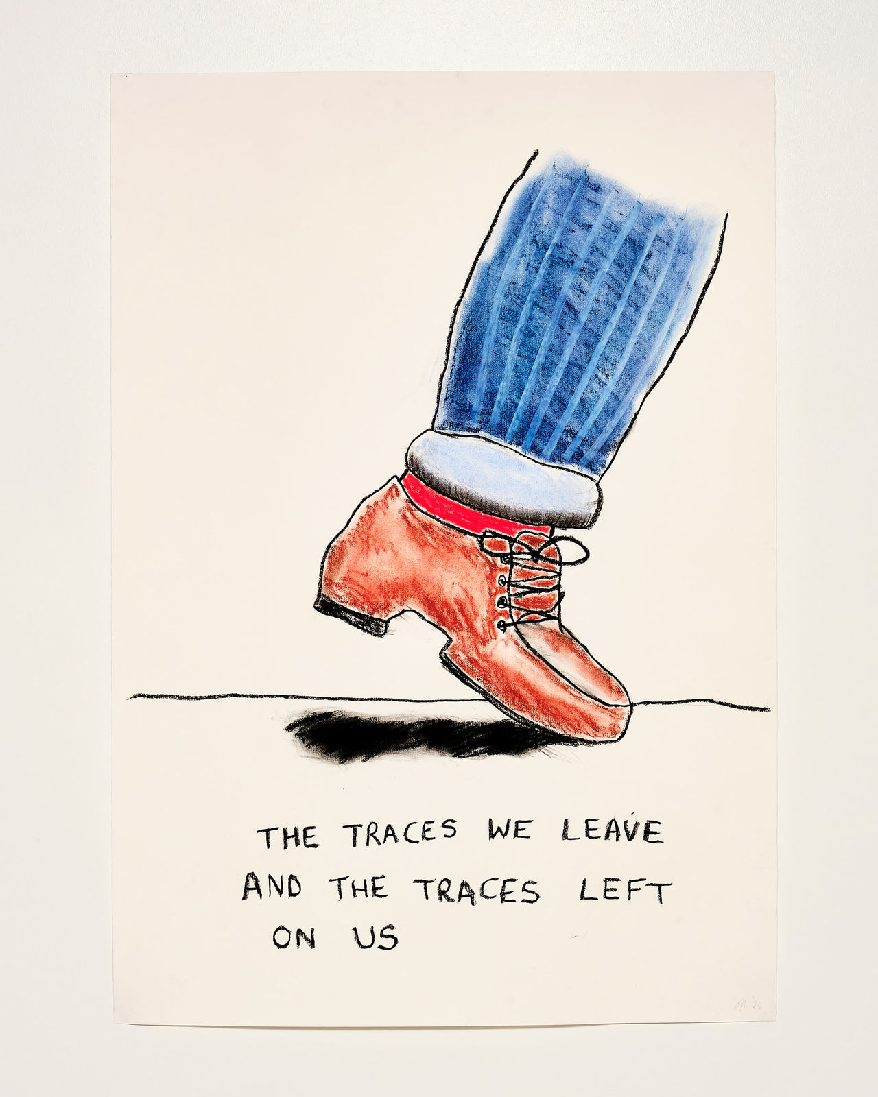 Orfeo Tagiuri, The traces we leave and the traces left on us, 2025