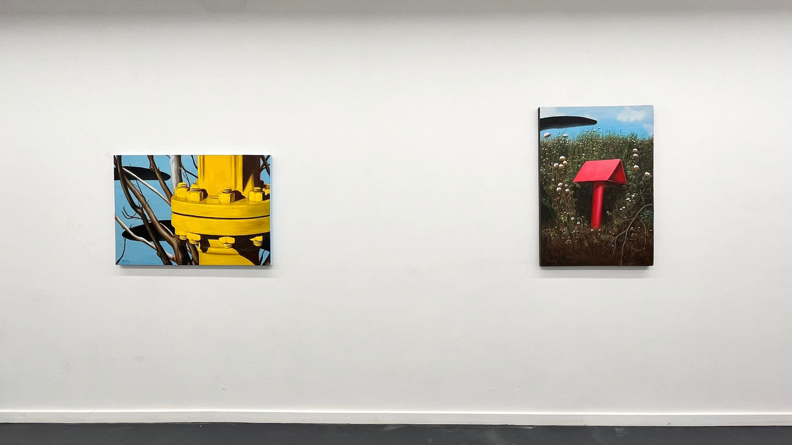 Sadegh Khalife, Black Trace 7, 2023