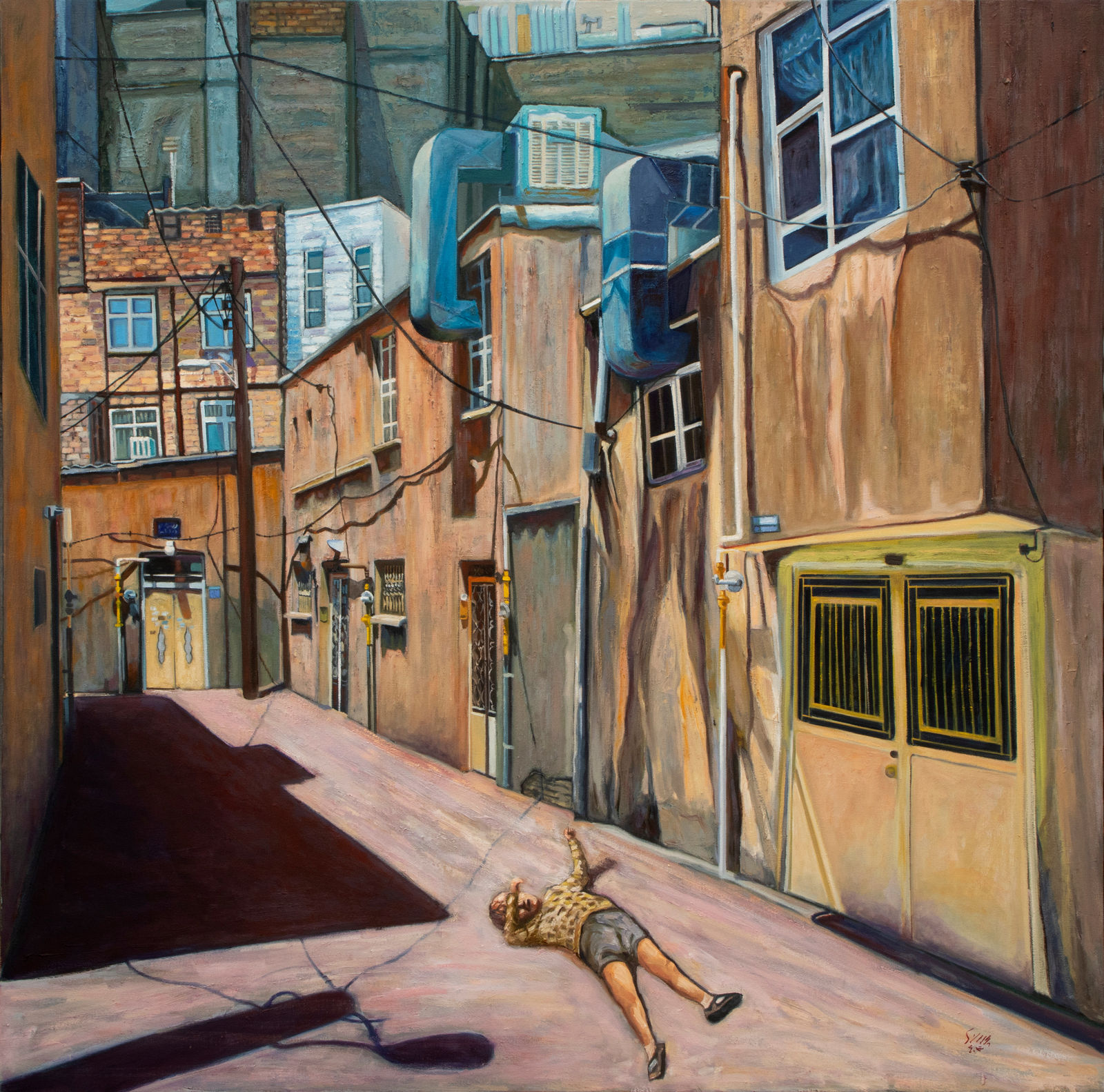 Mehdi Chitsazha, Red Noon 02, 2024