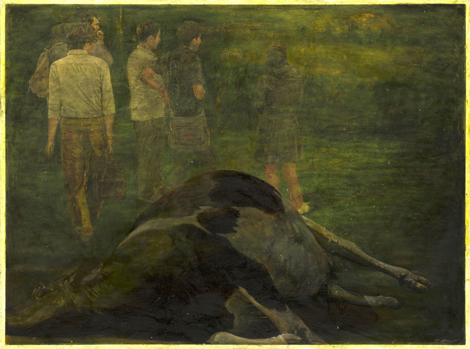 Moslem Khezri, A Cursory Induction 4, 2014