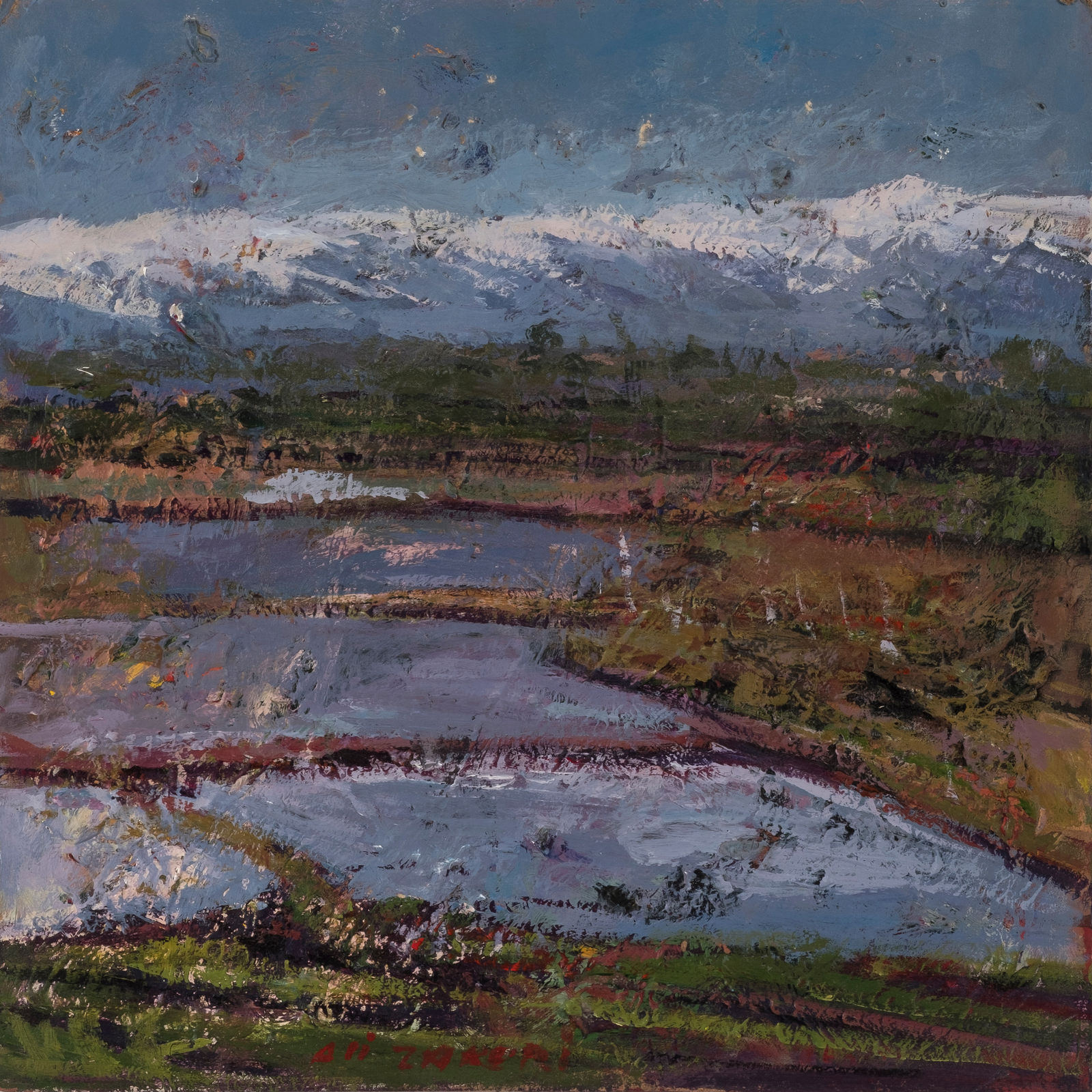 Ali Zakeri, Childhood Prairies 19, 2015