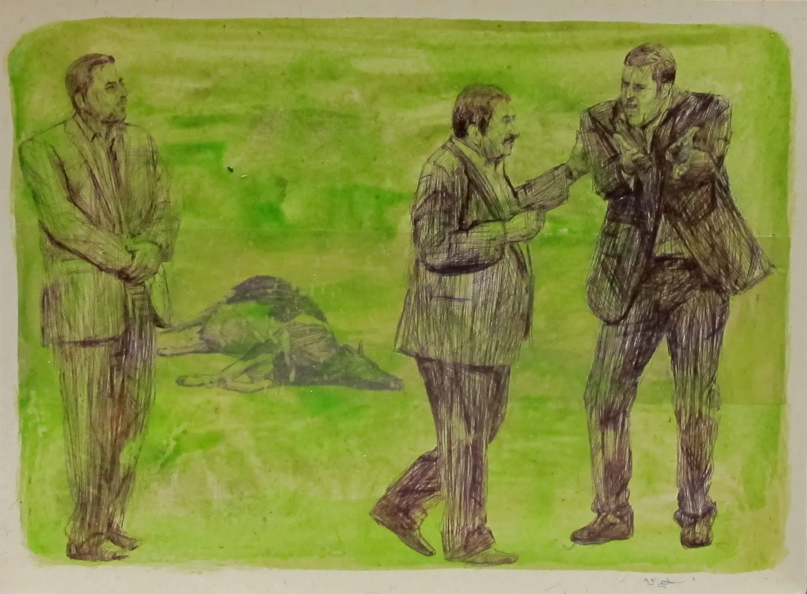 Moslem Khezri, A Cursory Induction 9, 2013