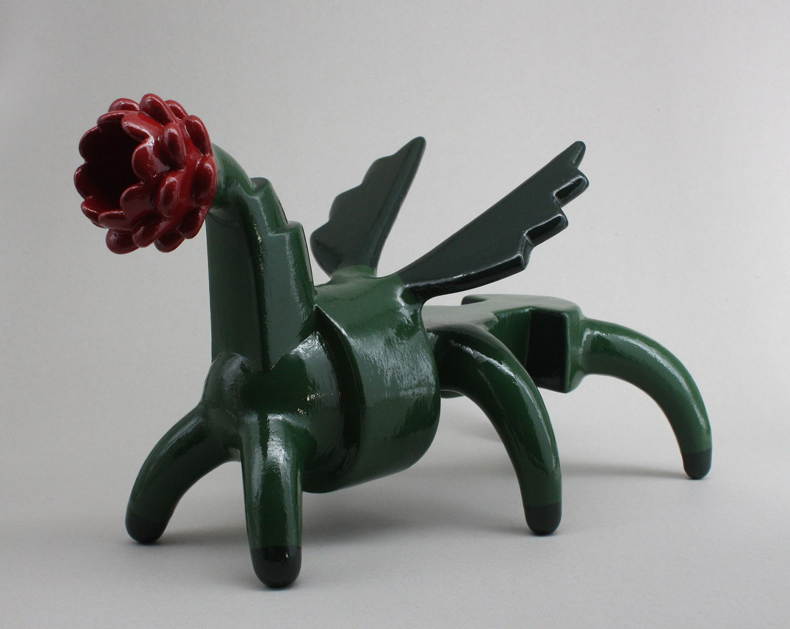 Sam Nikmaram, Flower head insect, 2021